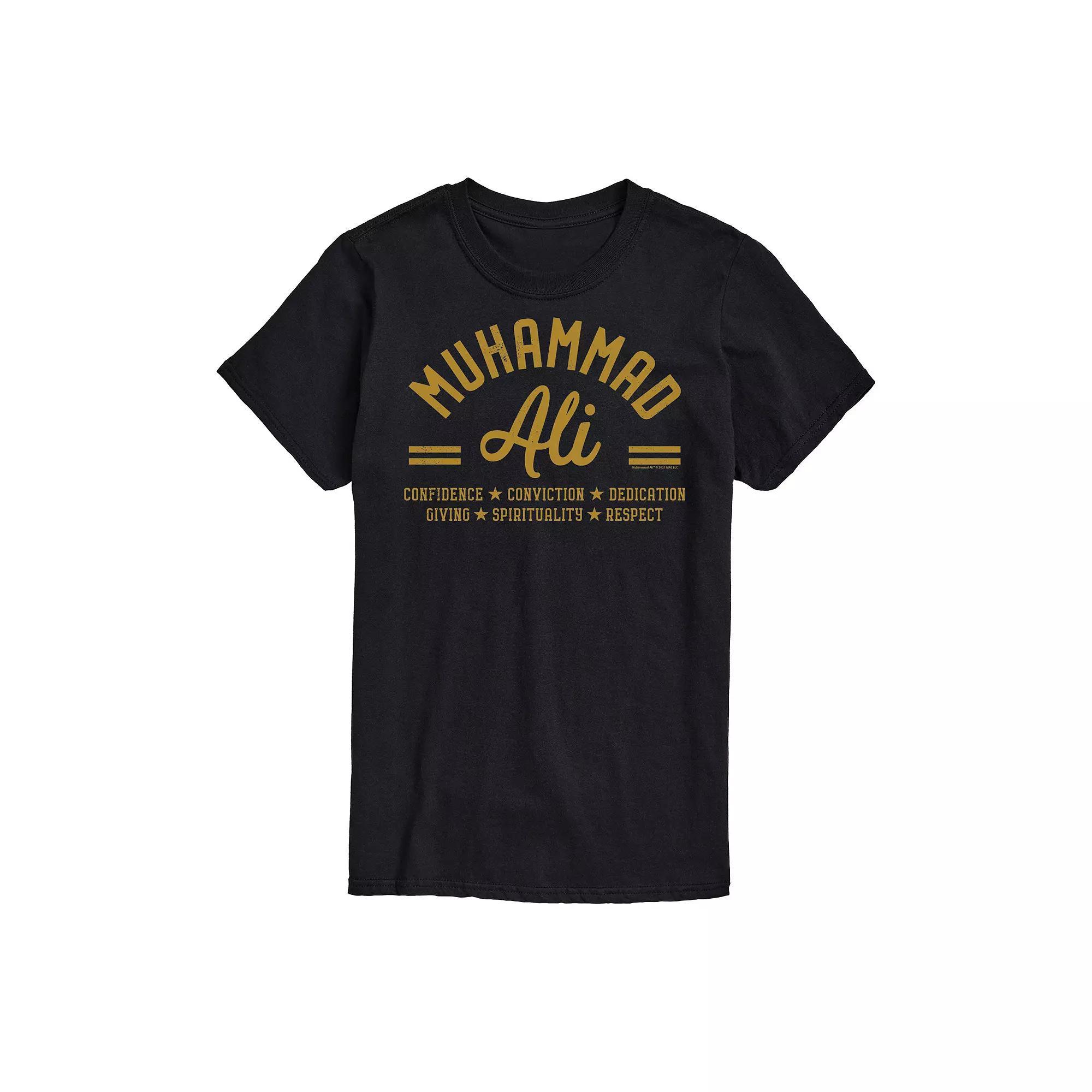 Big & Tall Muhammad Ali Principles Tee, Men's,  Product Image