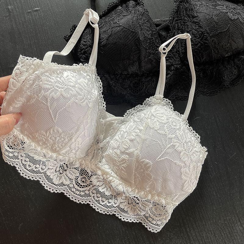 Wireless Lace Bra Product Image