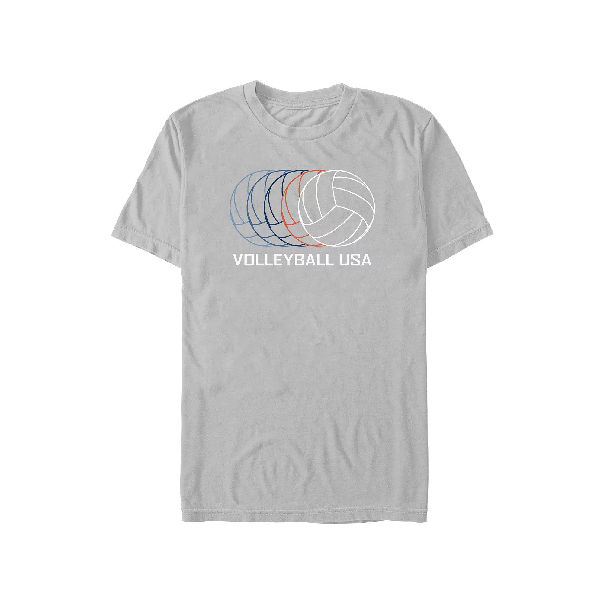 Men's Volleyball USA Graphic Tee,  Product Image