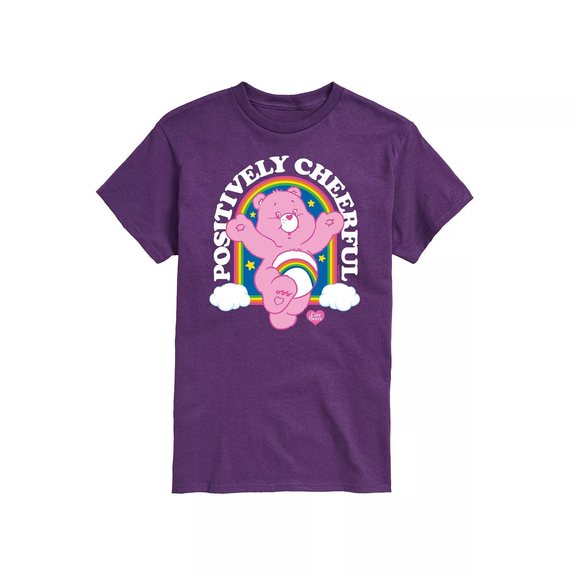 Men's Care Bears Positively Cheerful Graphic Tee,  Product Image