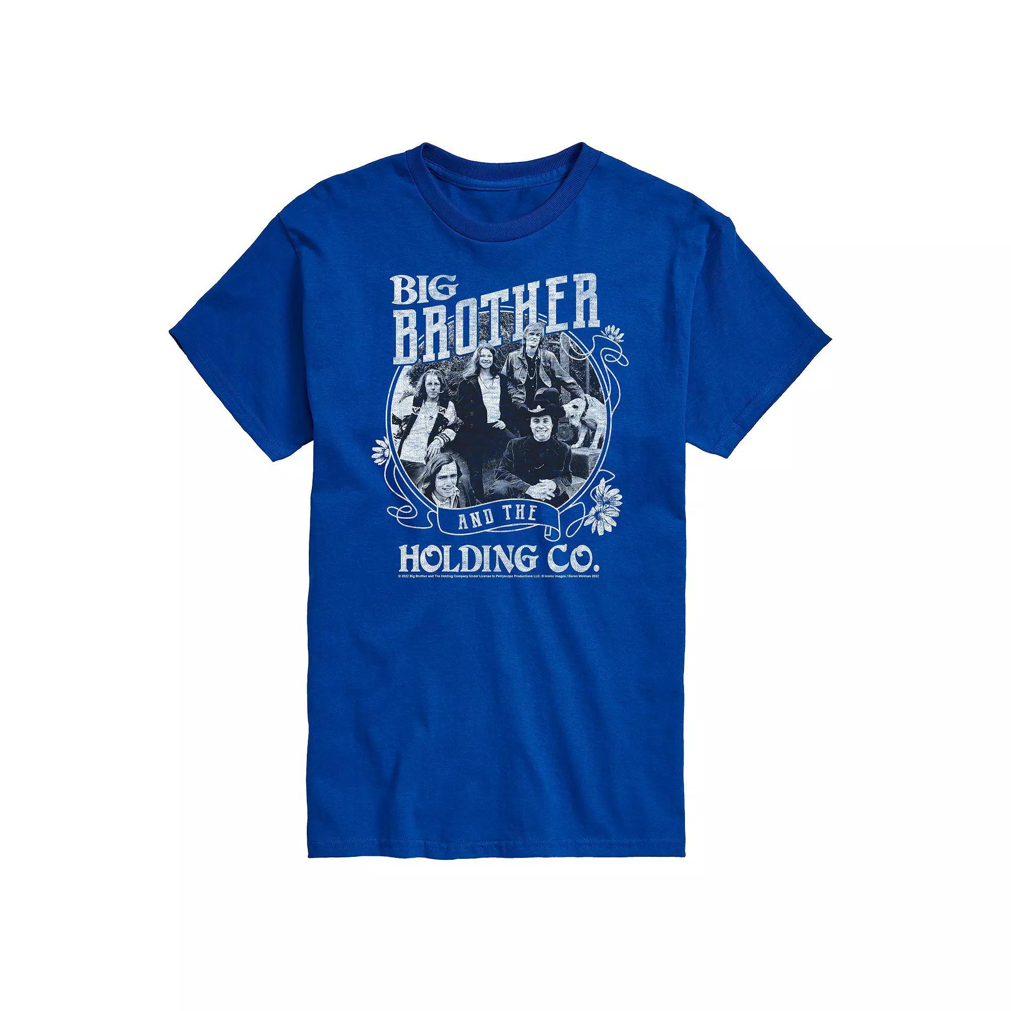 Big & Tall Big Brother Flowers Co Tee, Men's,  Product Image