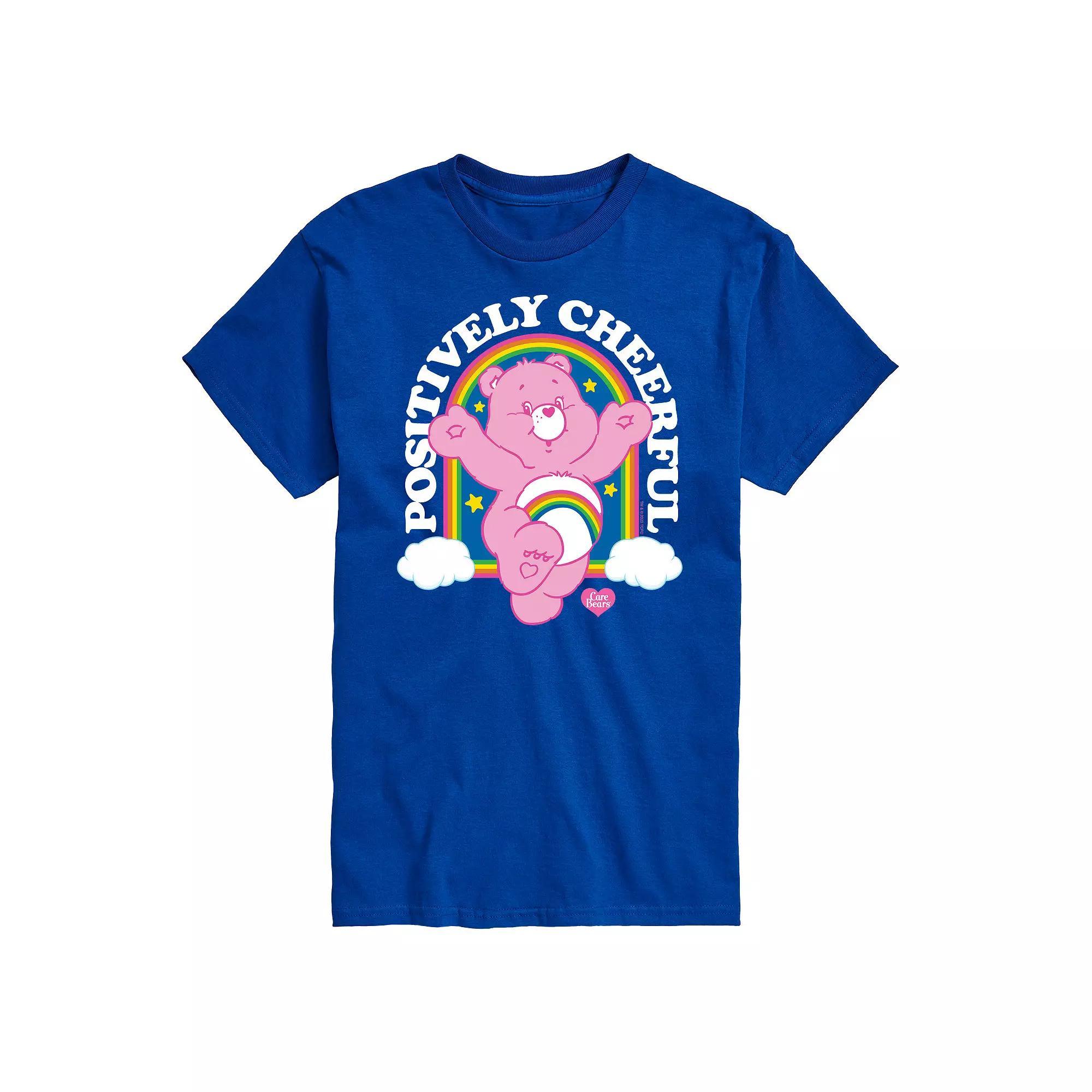 Men's Care Bears Positively Cheerful Graphic Tee,  Product Image