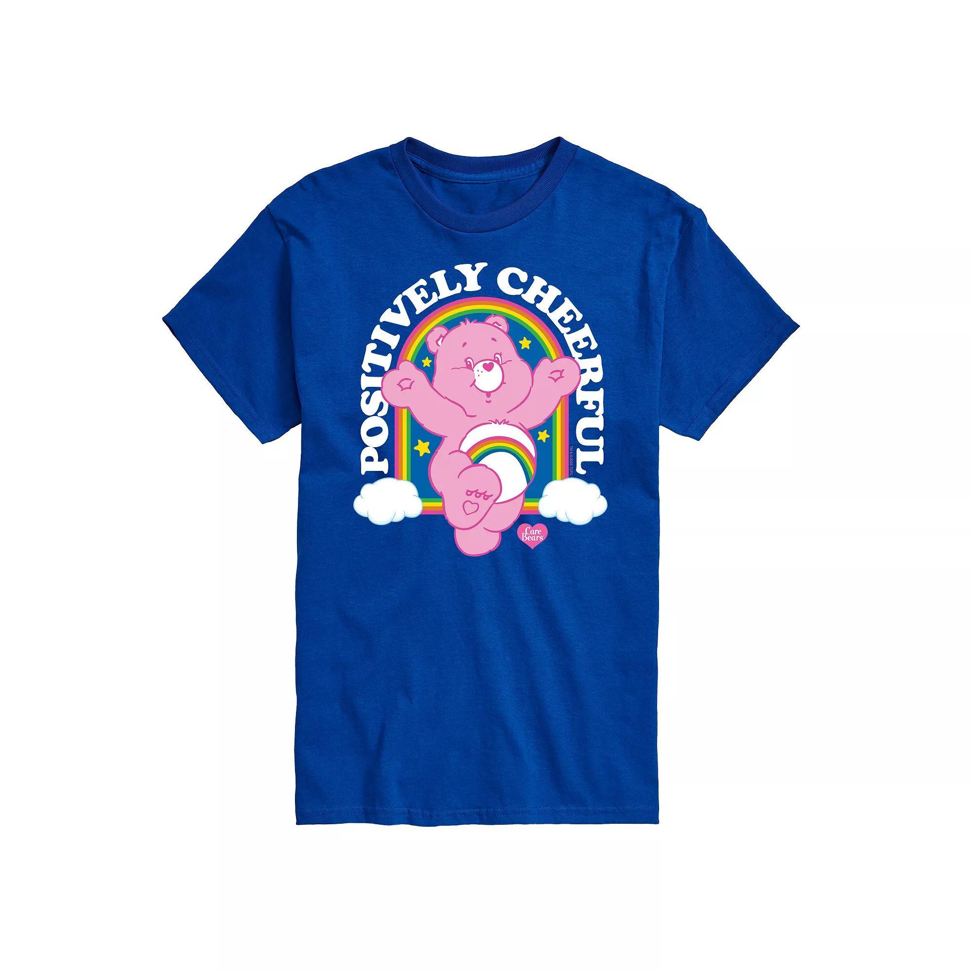 Men's Care Bears Positively Cheerful Graphic Tee,  Product Image