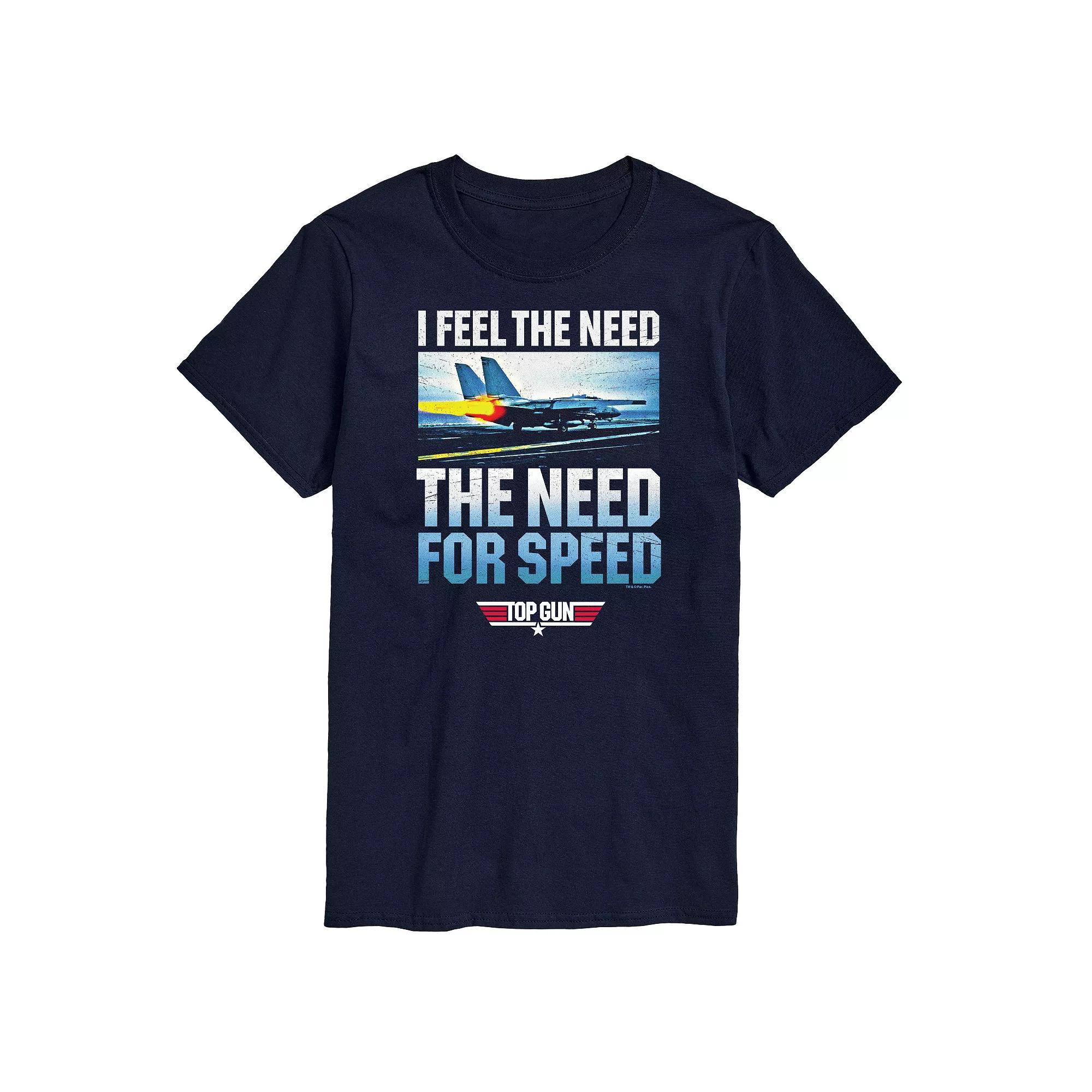 Big & Tall Top Gun Need For Speed Tee, Men's,  Product Image