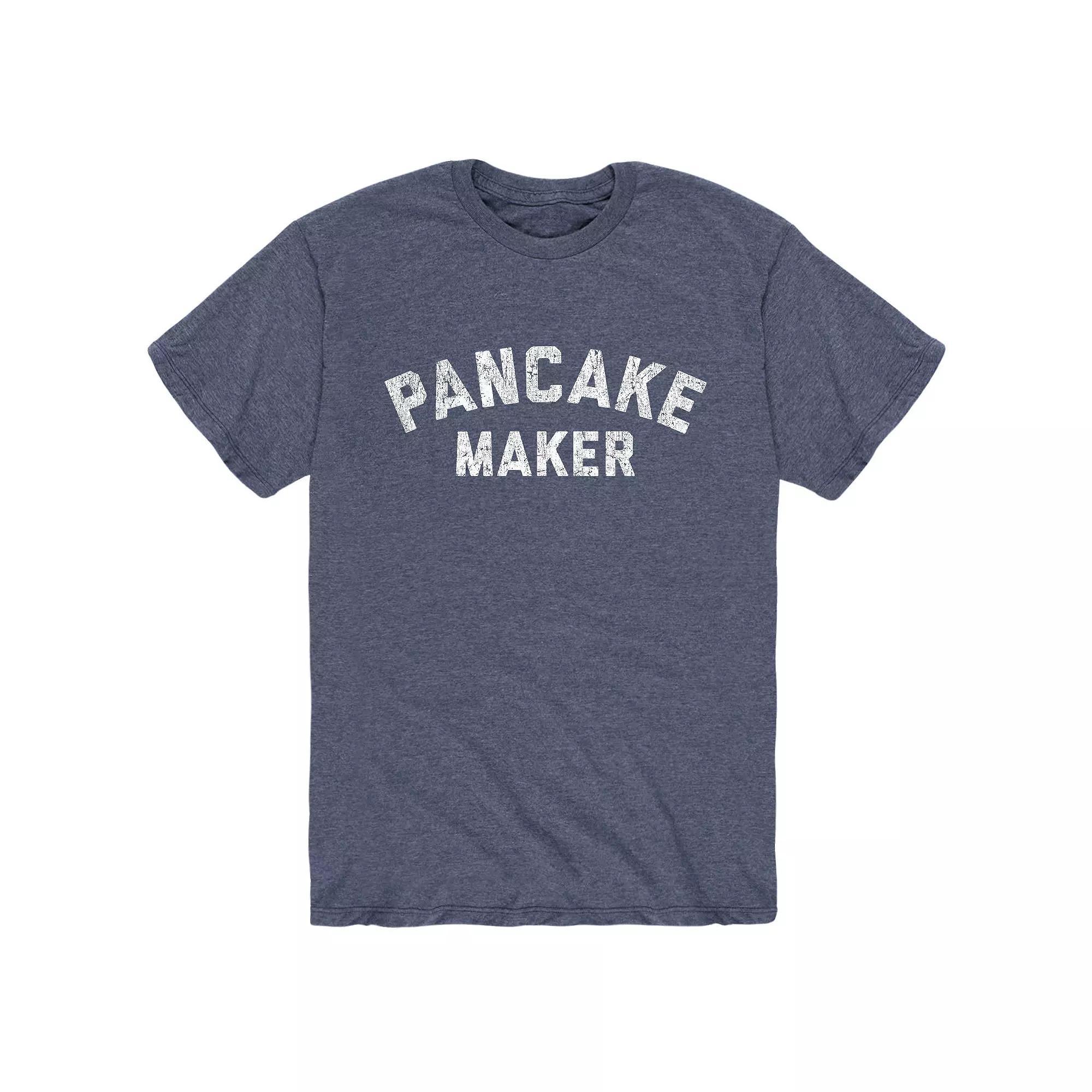 Men's Pancake Maker Tee, Size: Large, Blue Product Image