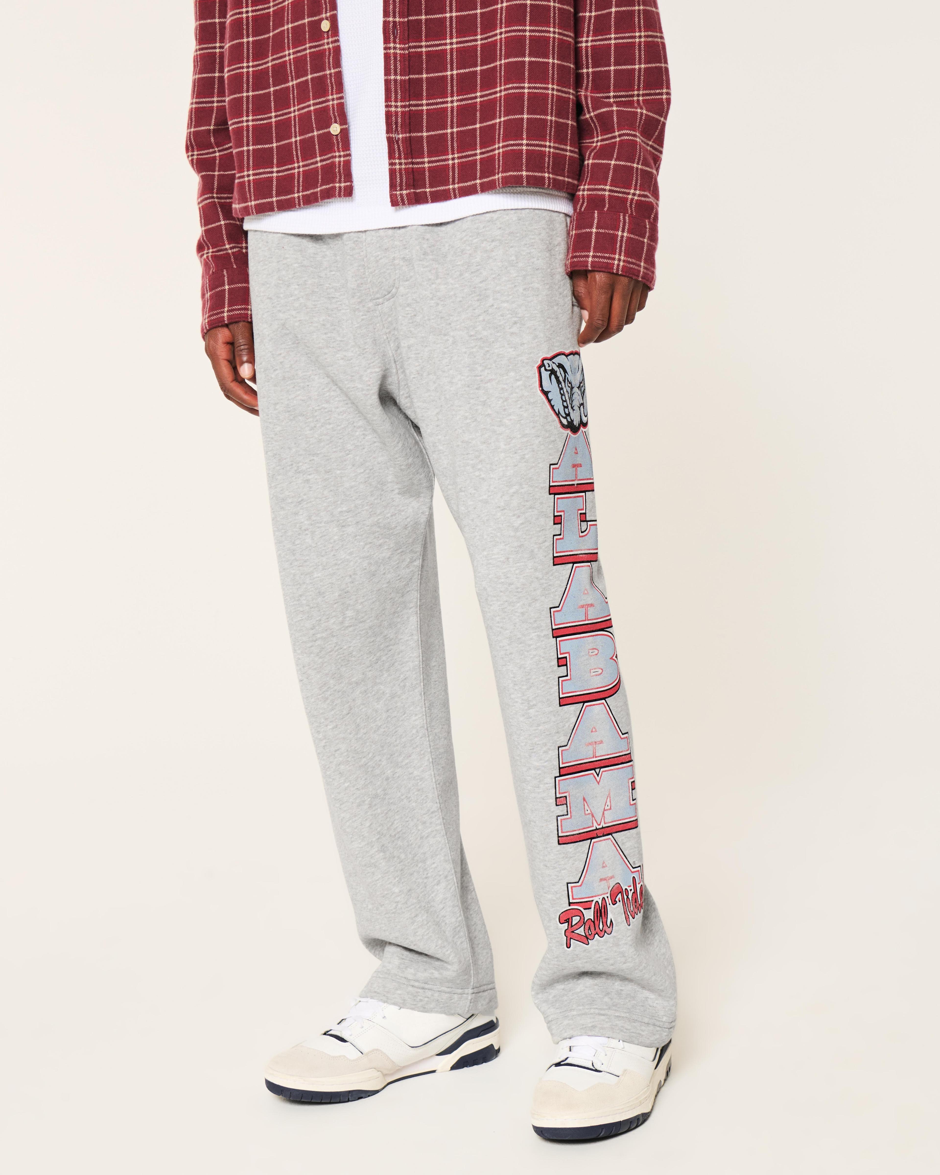 University of Wisconsin Badgers Graphic Baggy Sweatpants Product Image