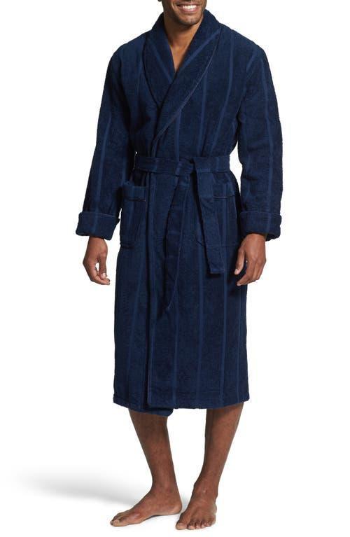 Mens Ultra Lux Jacquard Shawl Robe Product Image