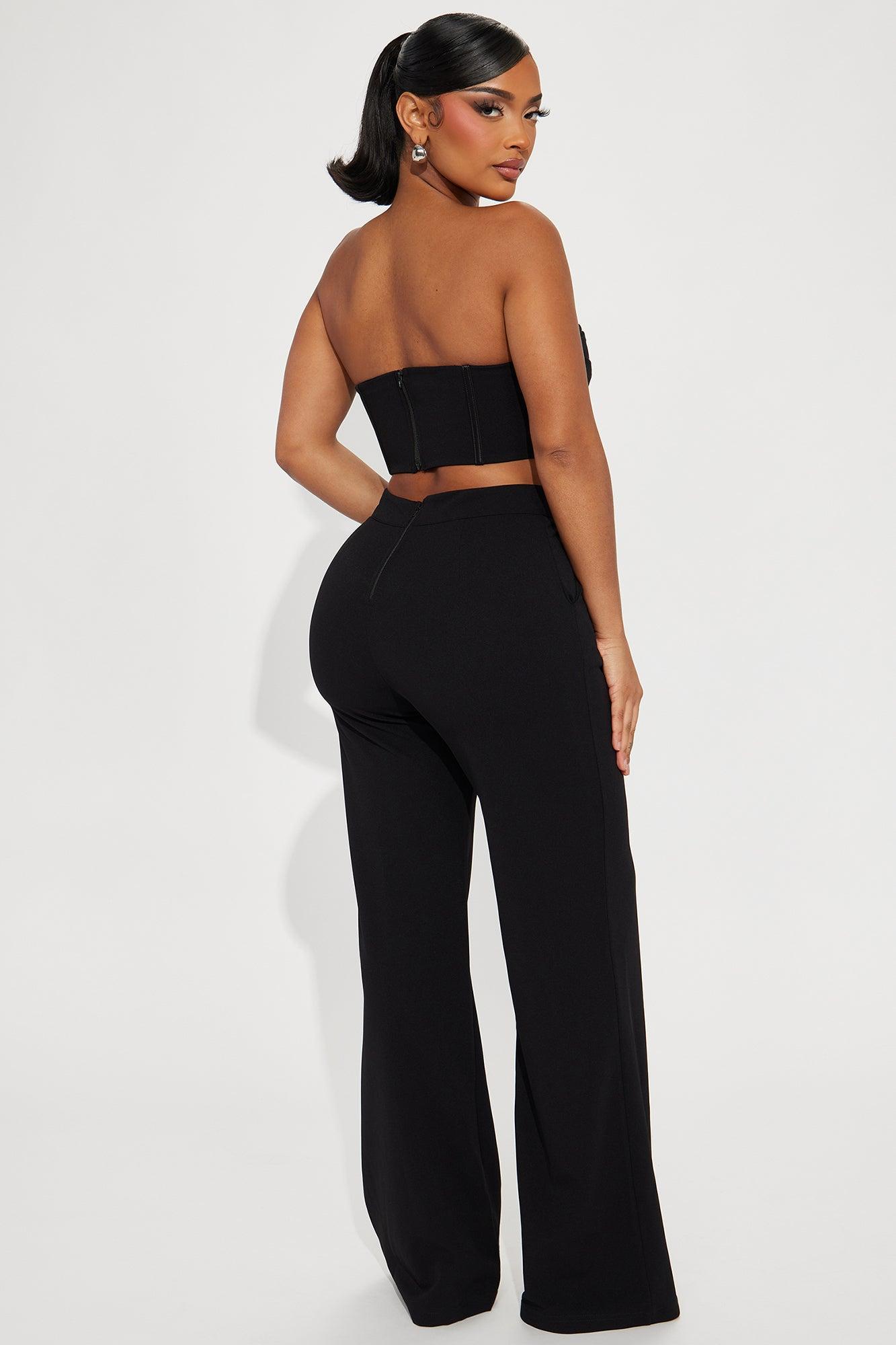 Classy Babe Jumpsuit  - Black Product Image