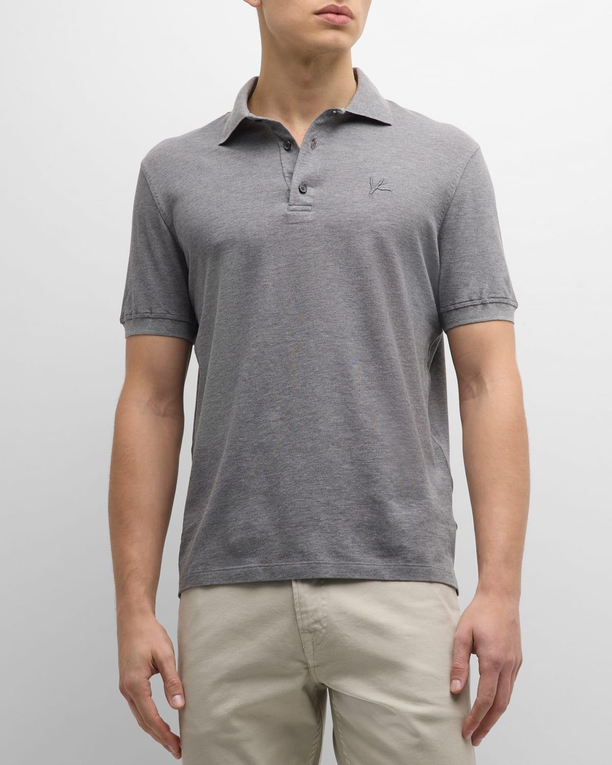 Mens Logo Polo Shirt Product Image