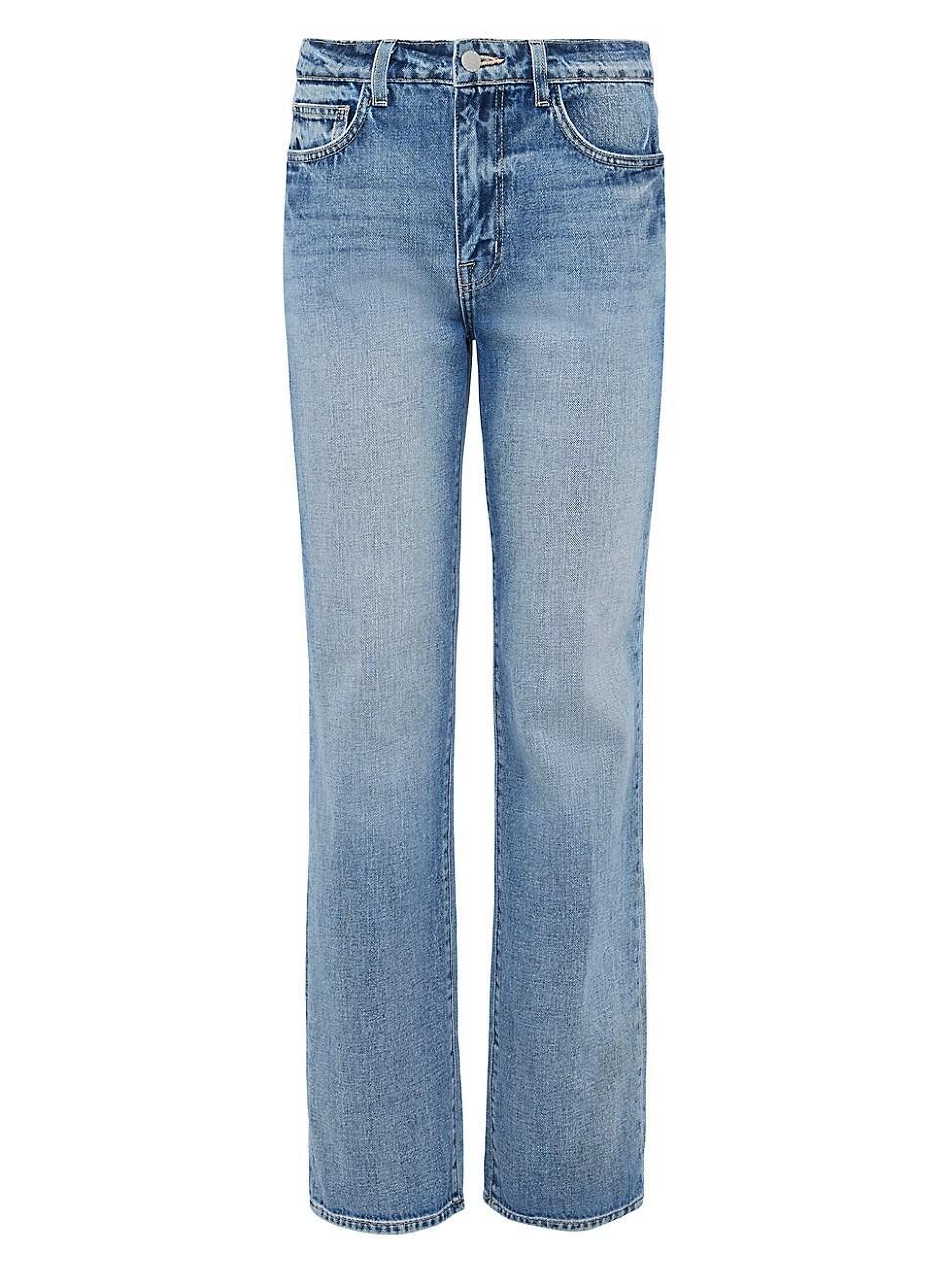 Womens Jones Ultra High-Rise Stovepipe Jeans Product Image