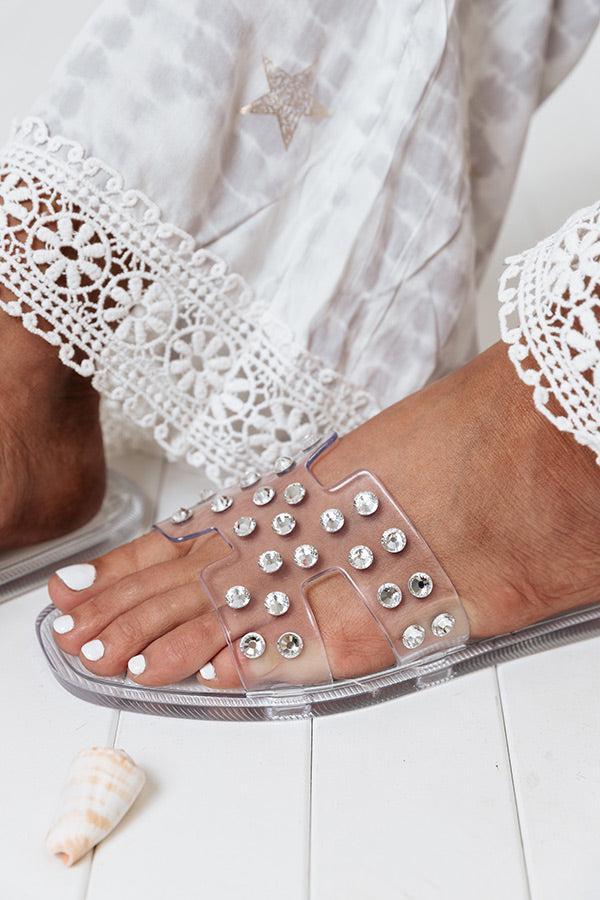 Charli Jelly Sandal in Clear Product Image