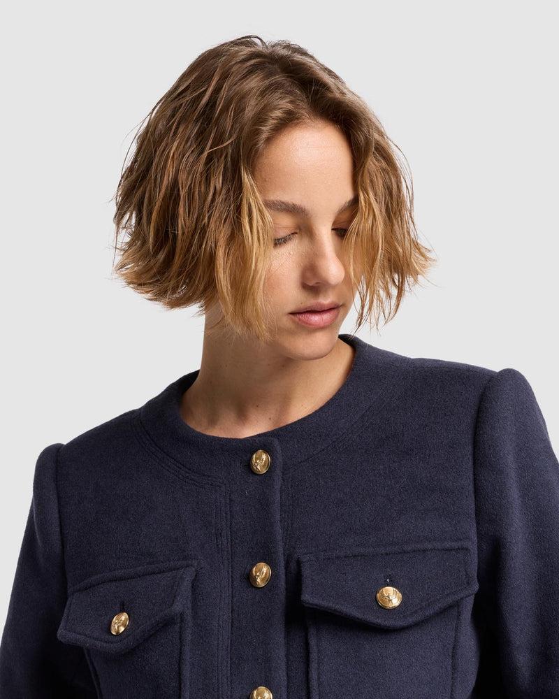 Wool Blend Jacket Product Image