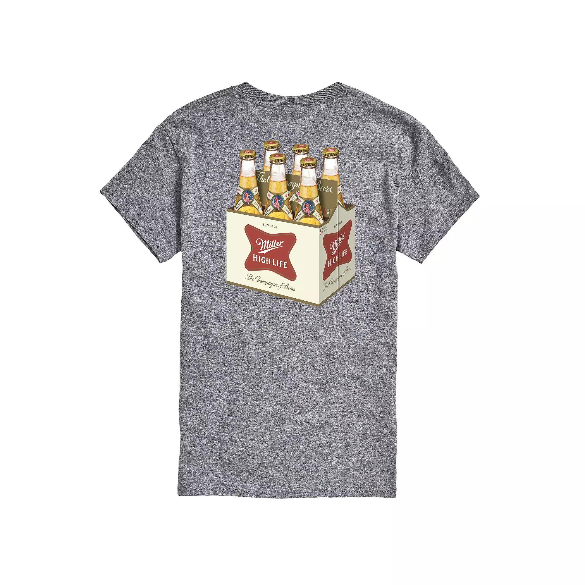 Big & Tall Miller High Life 6 Pack Graphic Tee, Men's,  Product Image