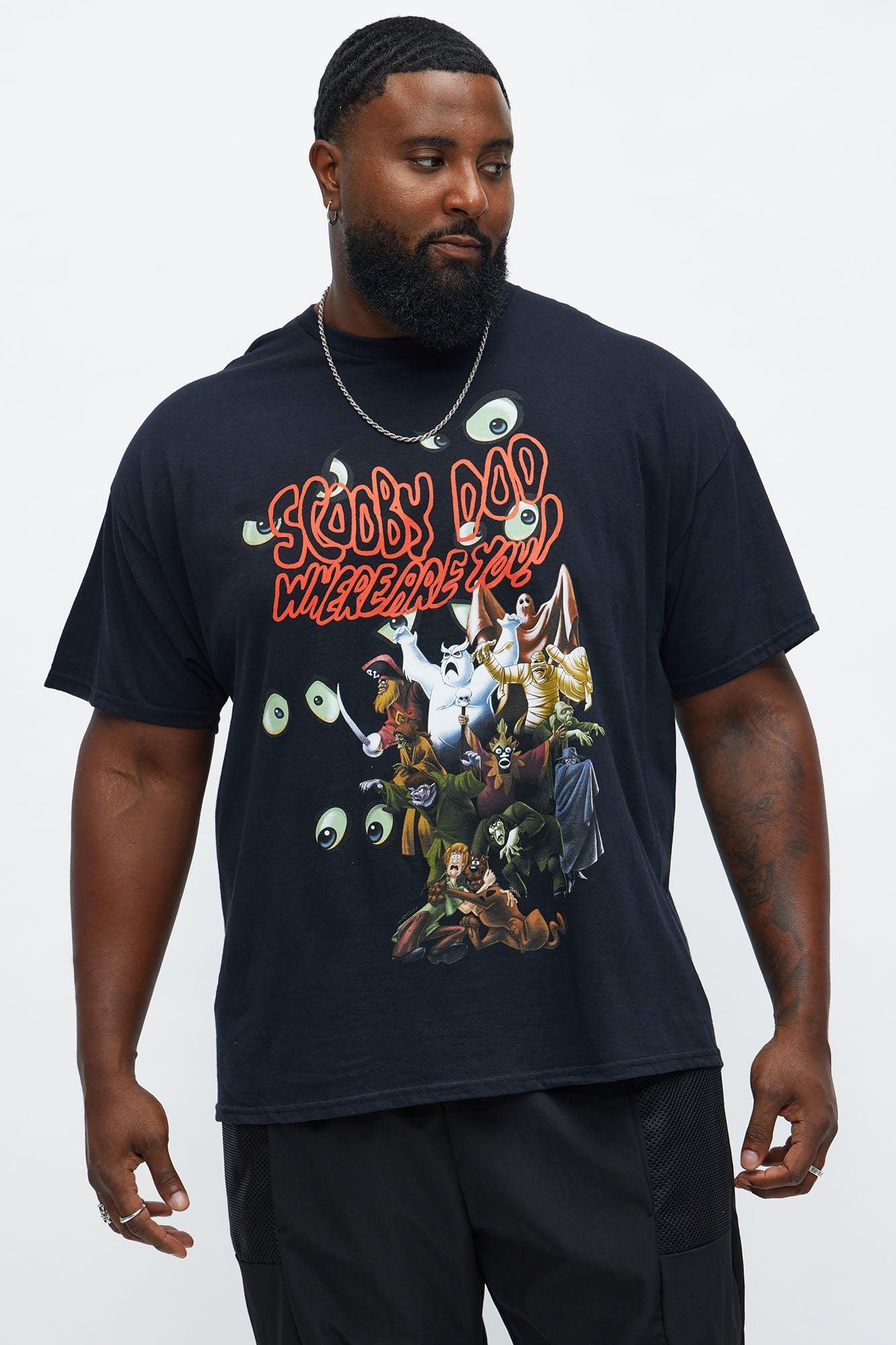 Scooby Doo Where Are You? Short Sleeve Tee - Black Male Product Image