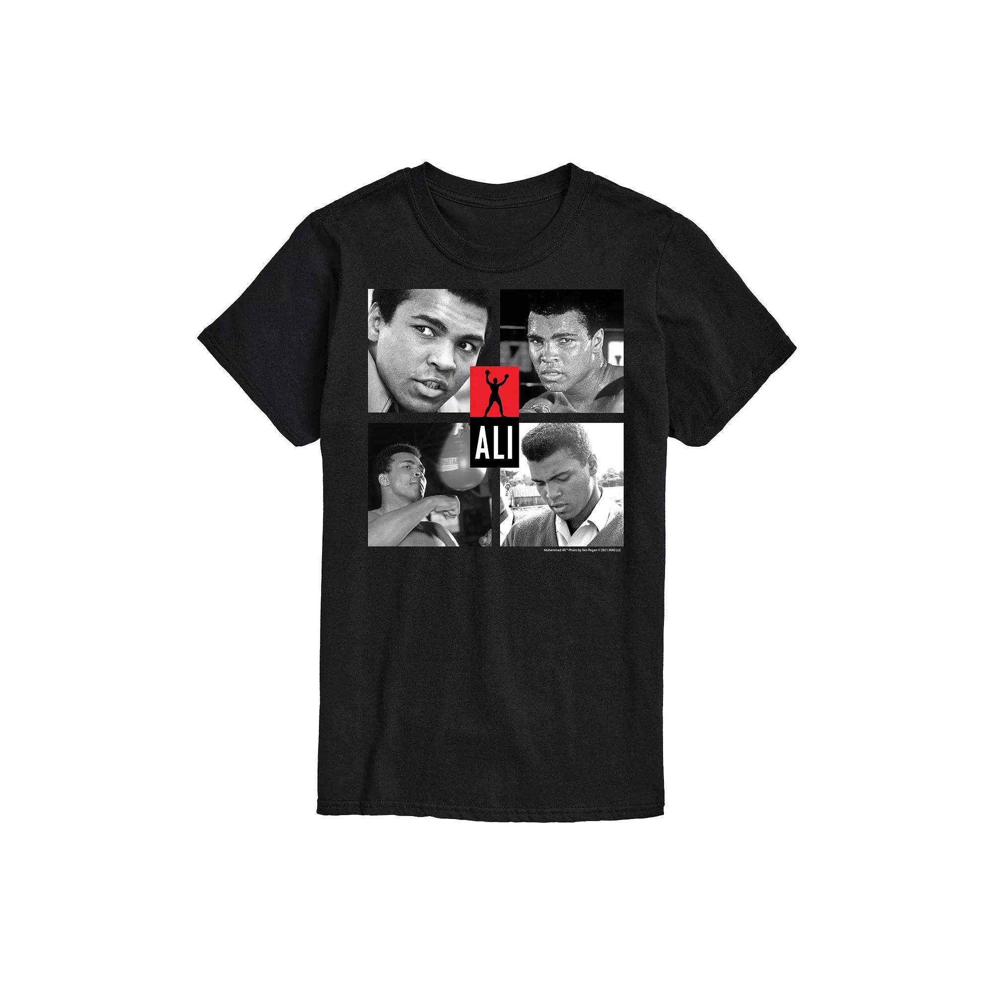Big & Tall Muhammad Ali Image Gride Tee Tee, Men's,  Product Image