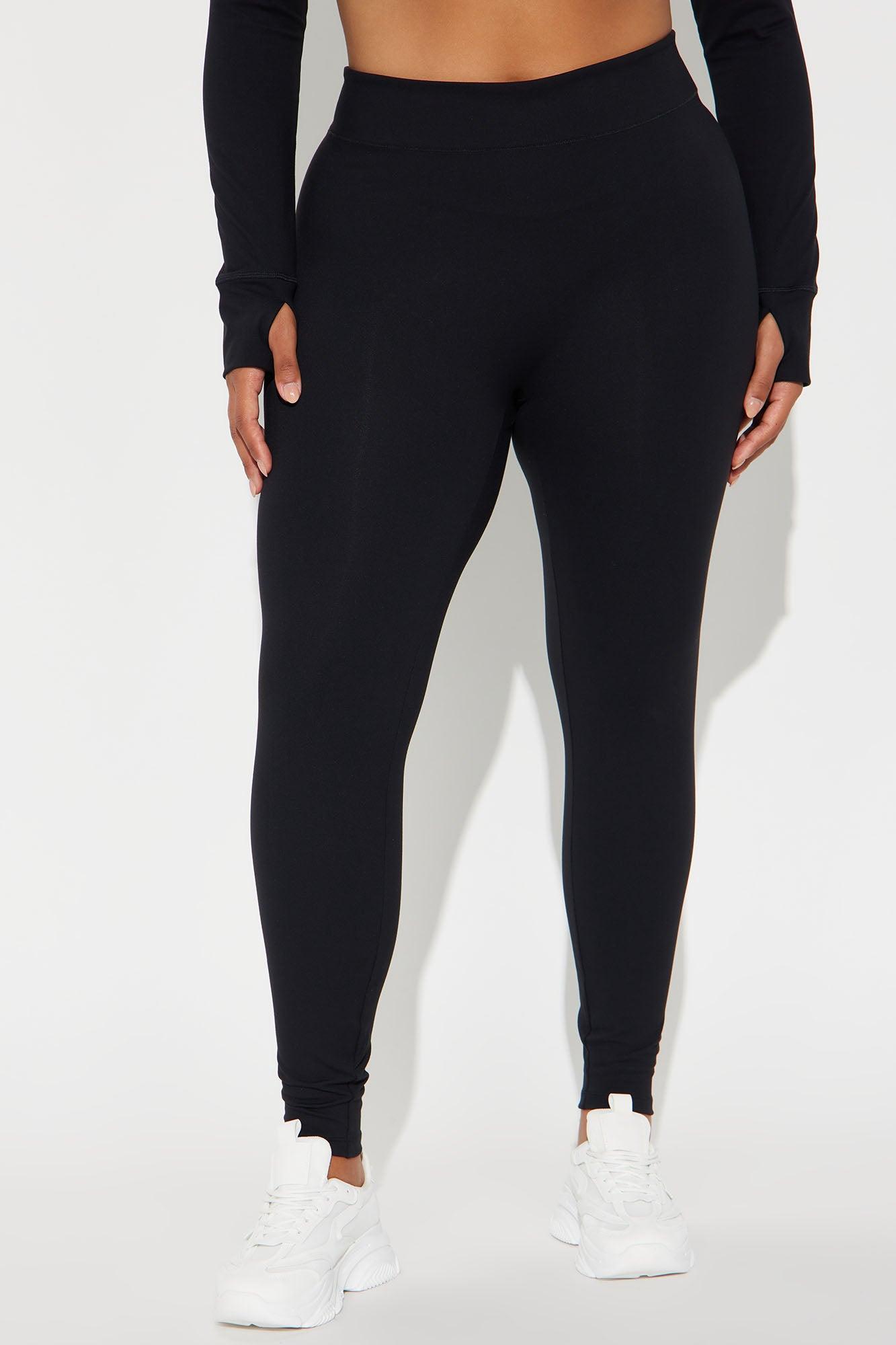 Sunrise Stretch Super Soft Active Legging - Black Product Image