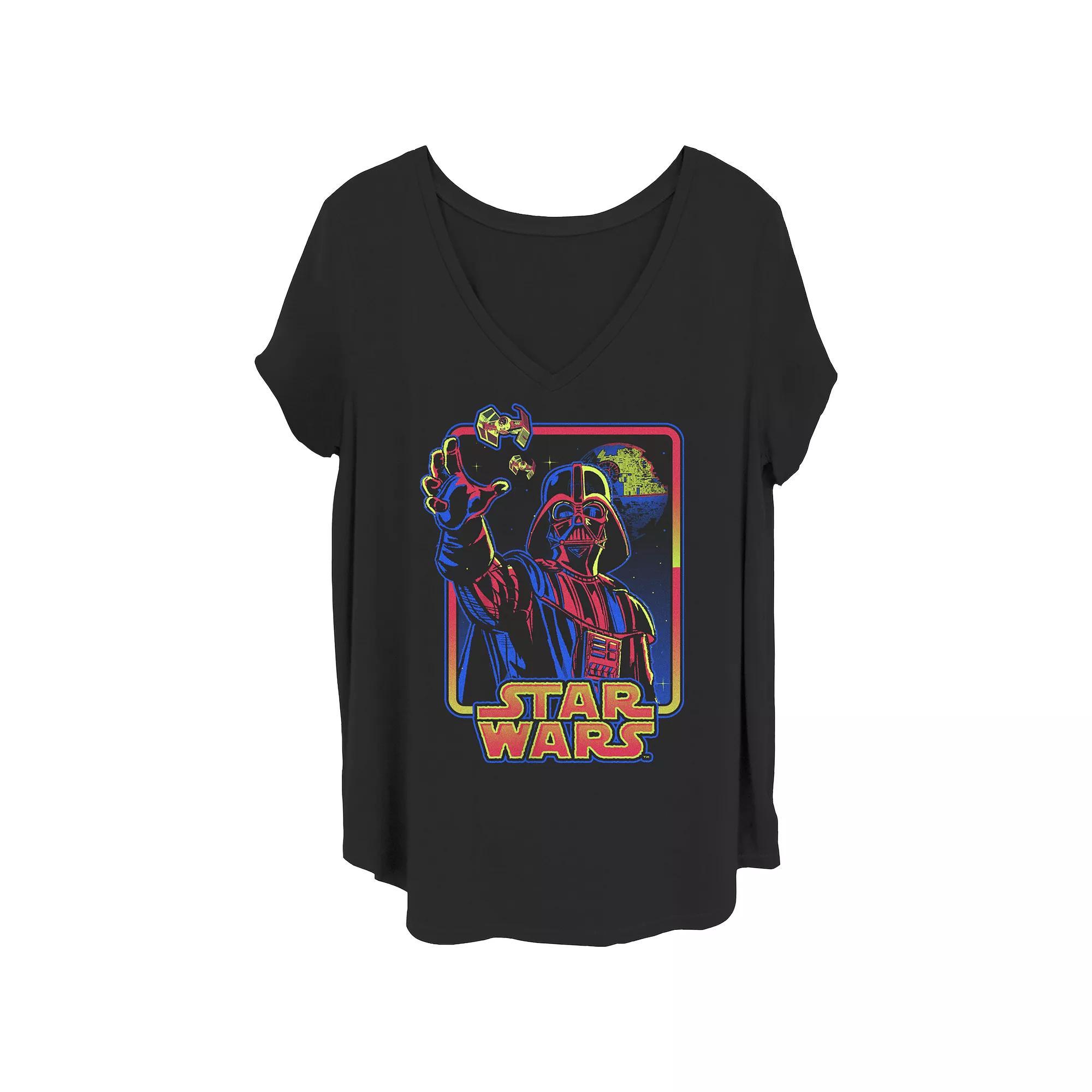 Disney's Minnie Mouse Americana Juniors' Plus Graphic Tee, Women's, Size: 3XL, Blue Product Image