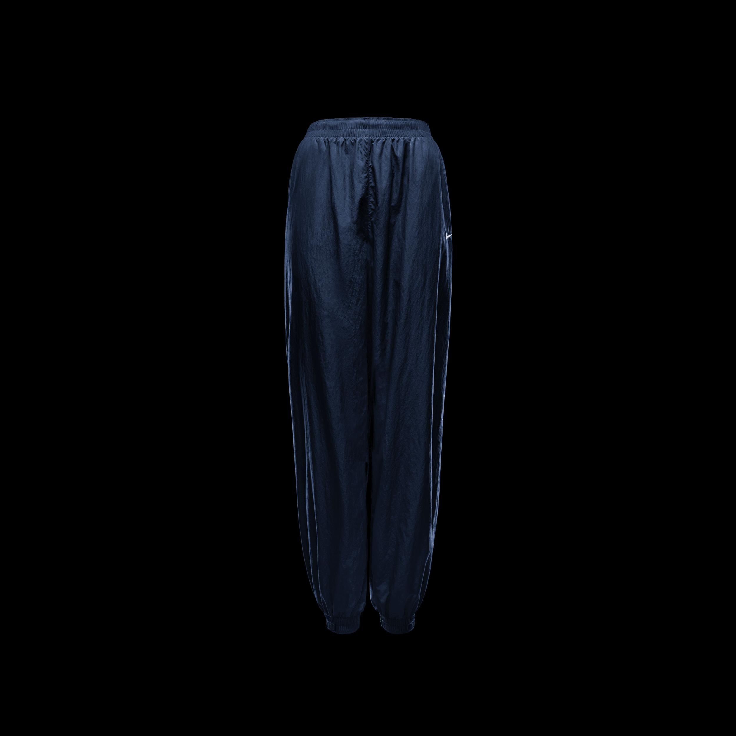 Women's Nike Sportswear Essential Mid-Rise Oversized Woven Jogger Pants Product Image