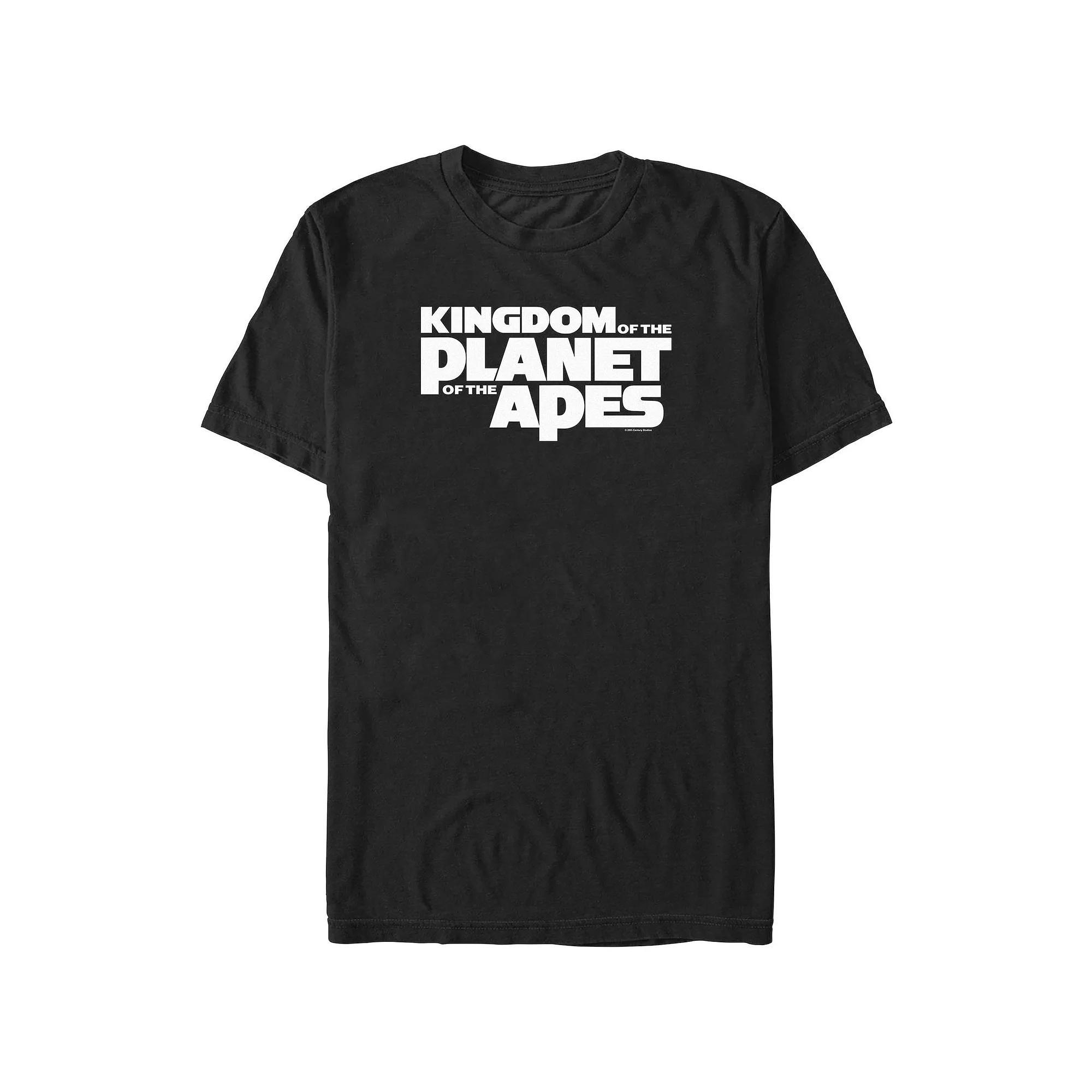 Big & Tall Kingdom Of The Planet Of The Apes Title Logo Graphic Tee, Men's,  Product Image