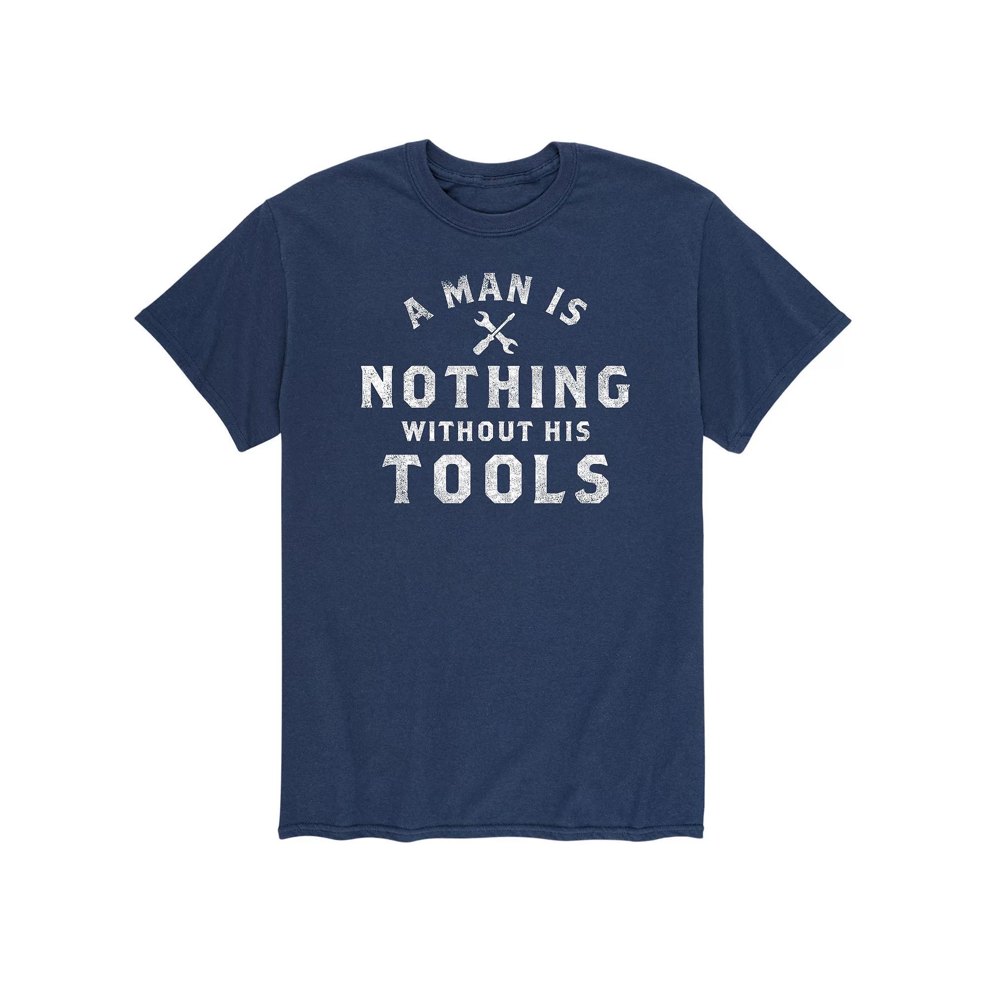 Men's Man Nothing Without Tools Tee,  Product Image