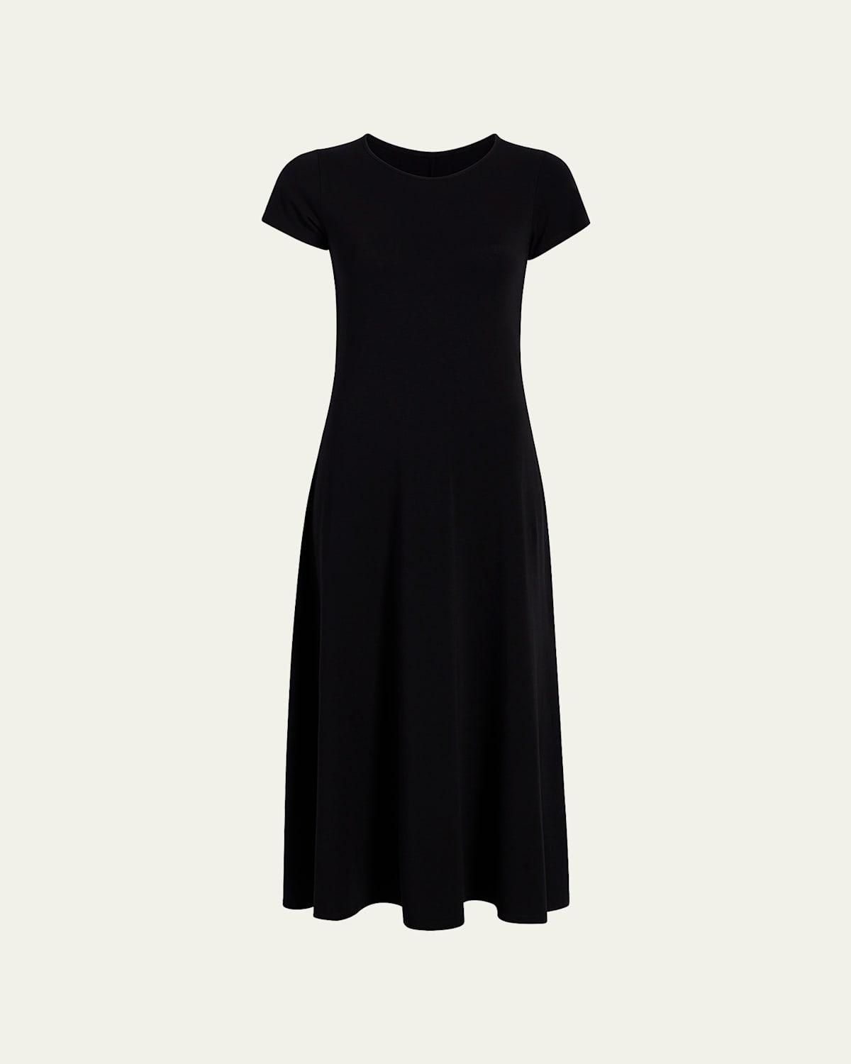 Cotton Fitted Tee Dress Product Image