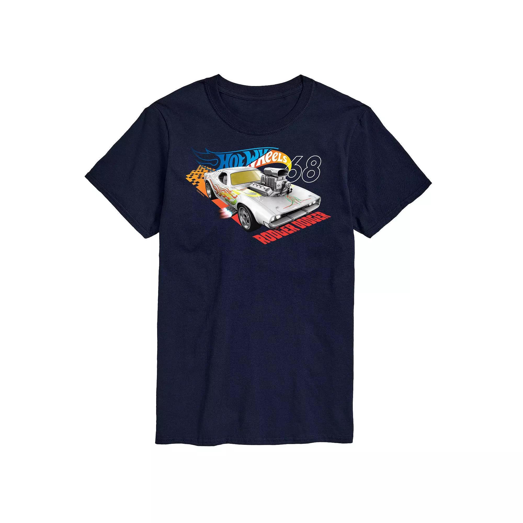 Big & Tall Hot Wheels Rodger Dodger Graphic Tee, Men's,  Product Image