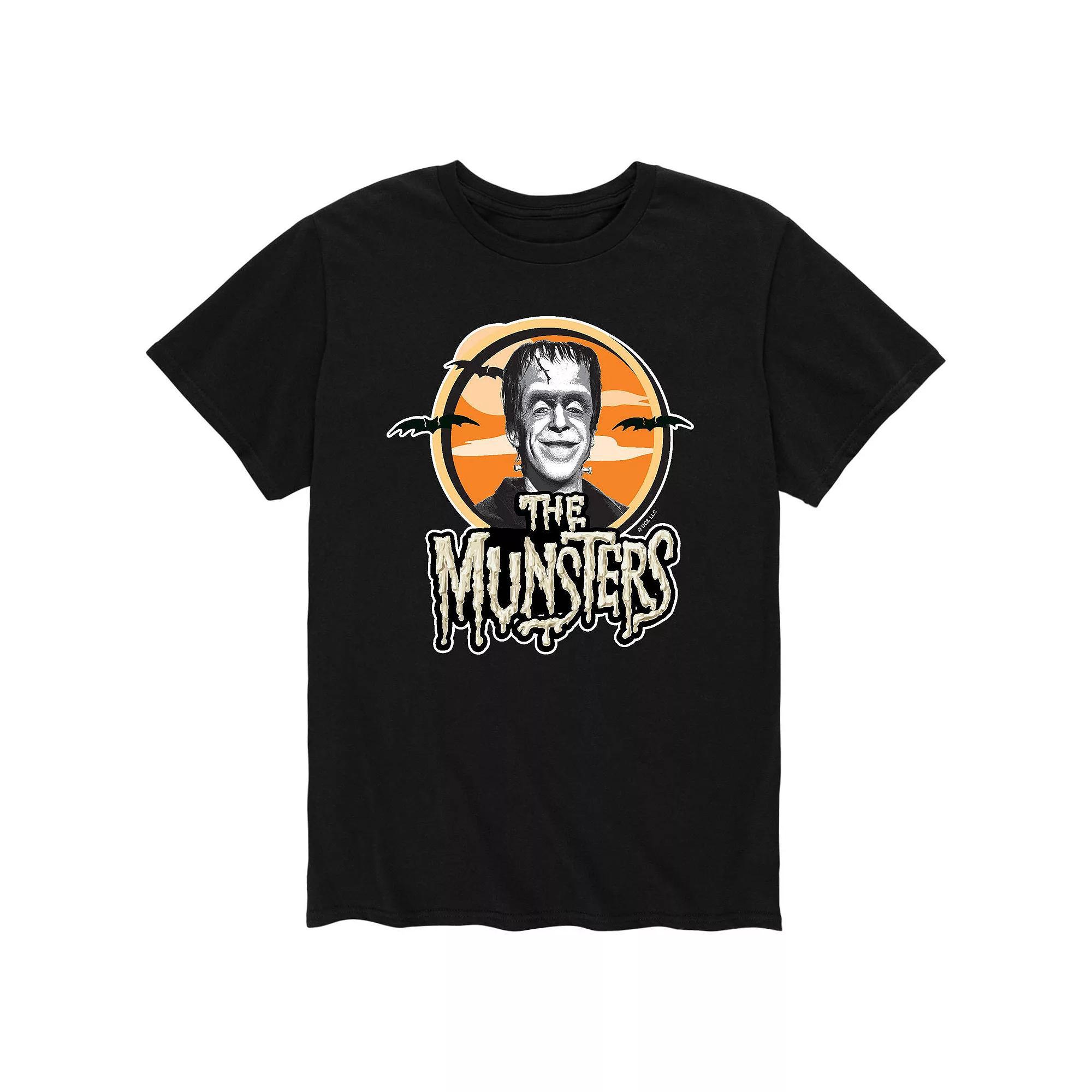 Men's The Munsters Logo Herman Tee,  Product Image