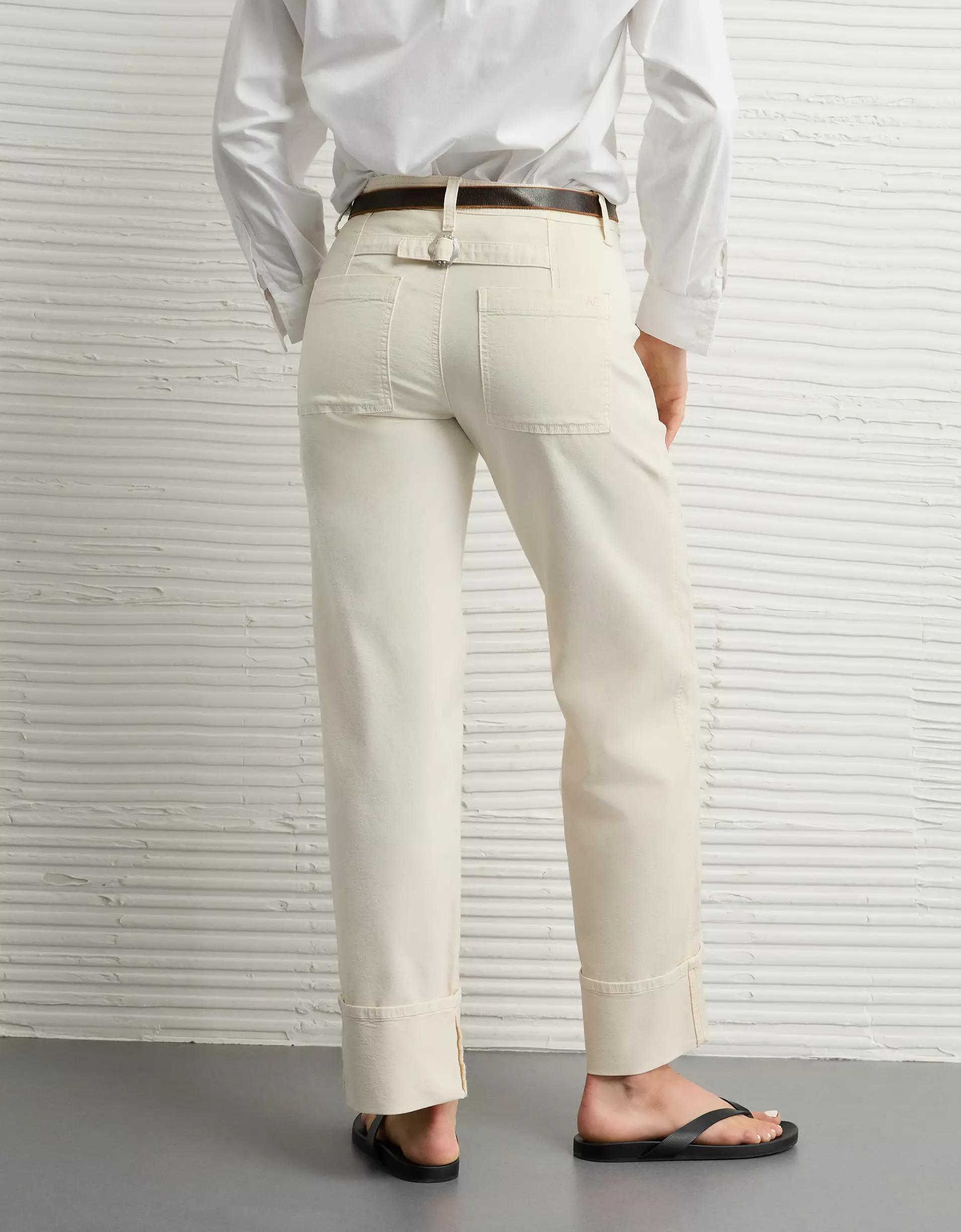 AE Stretch High-Waisted Stovepipe Pant Product Image
