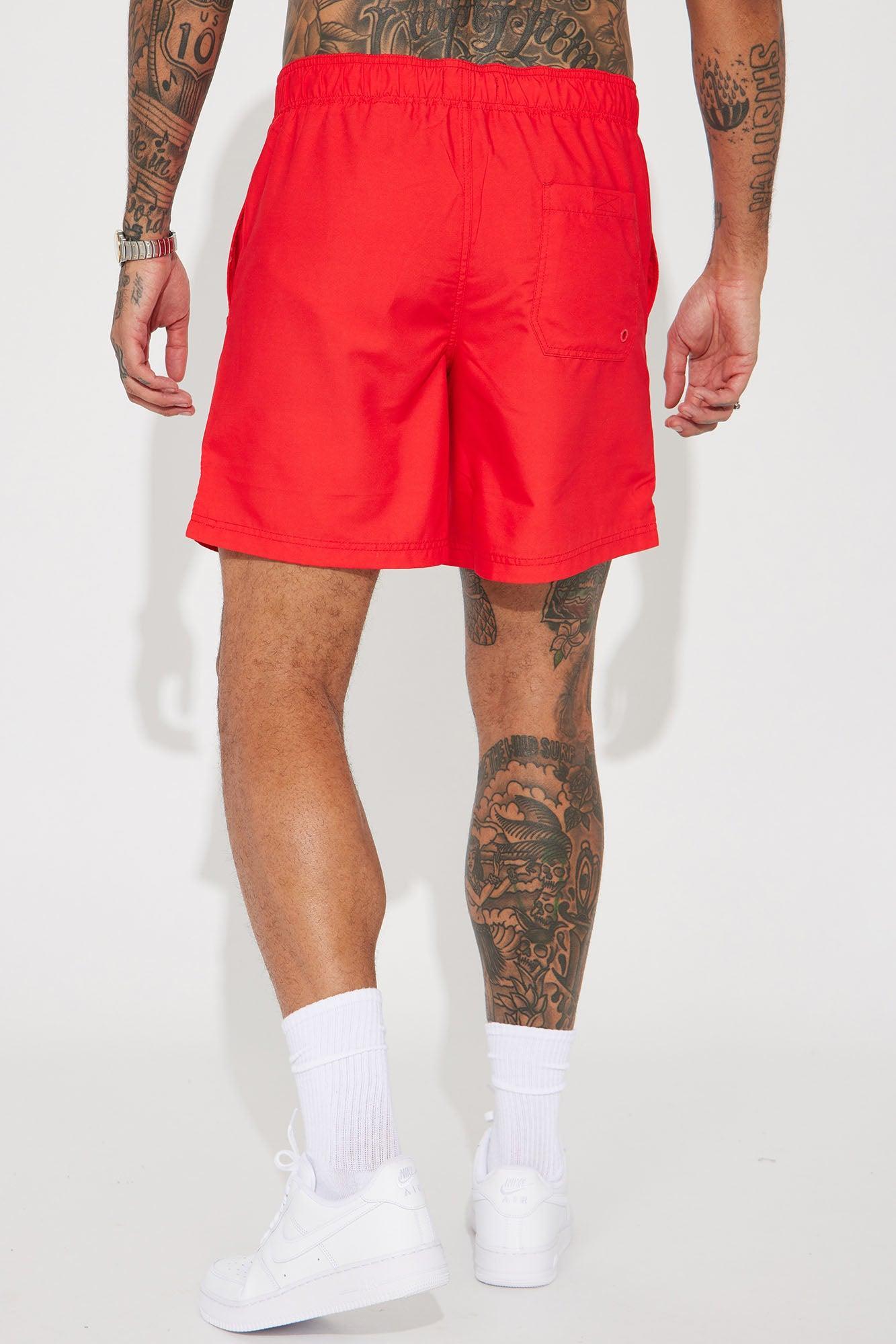 It's Dope Swim Trunk - Red Product Image