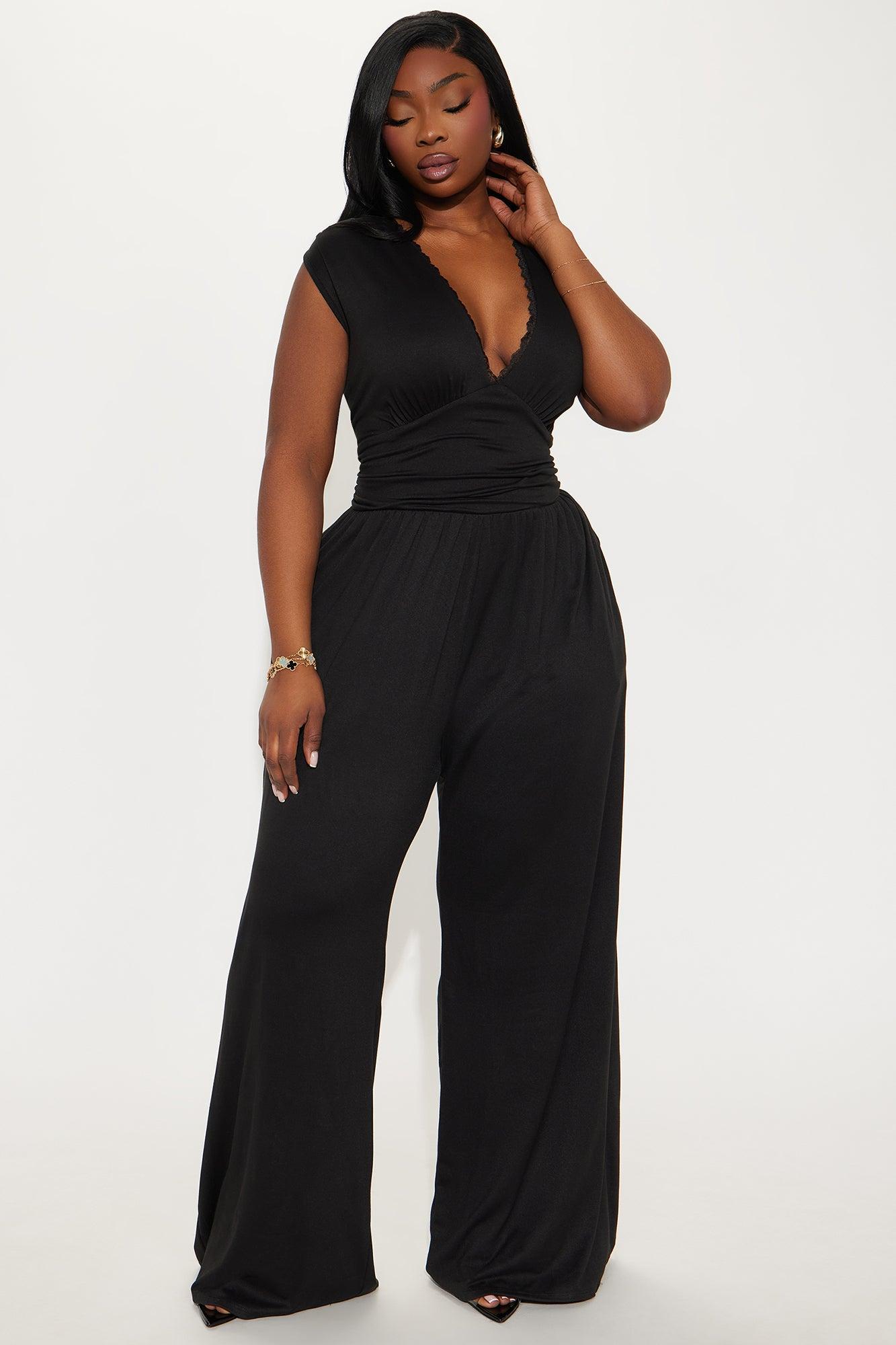 Home Is With You Jumpsuit - Black Product Image