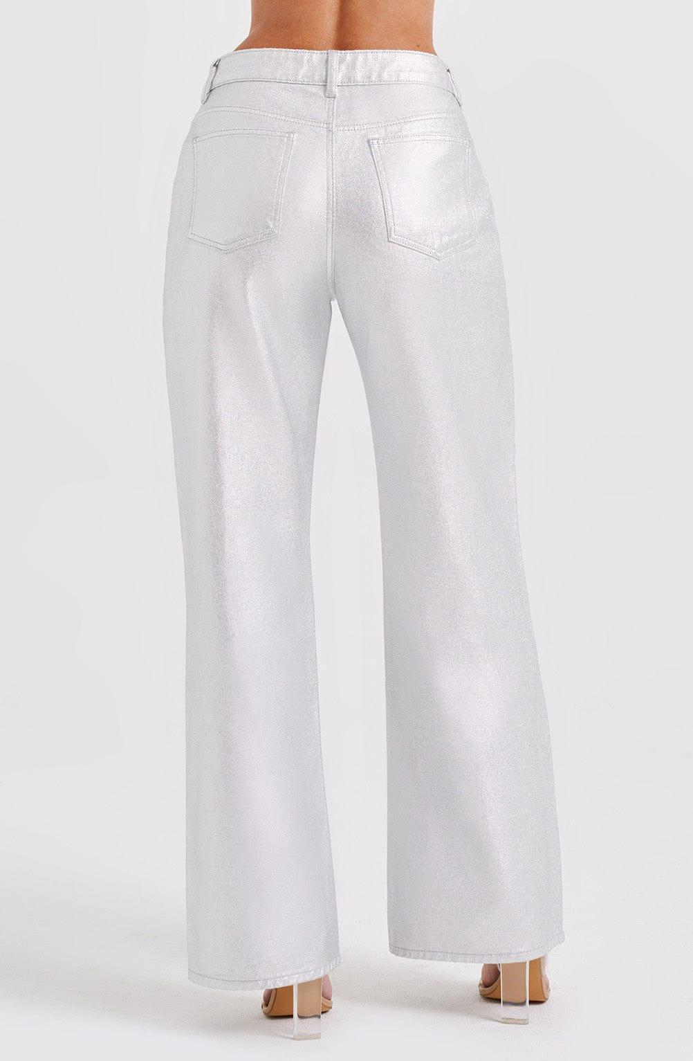 Cassidy Pant - Silver Product Image
