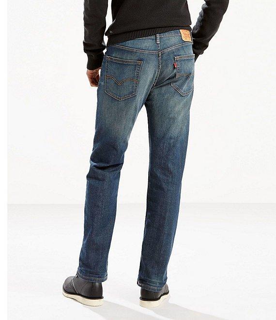Levi's® 505 Stretch Straight Regular Fit Jeans Product Image