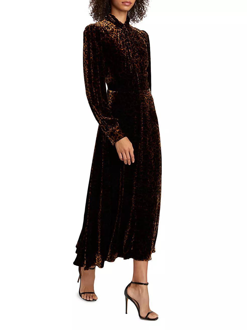 Heritage Fiora Leopard Maxi Dress Product Image