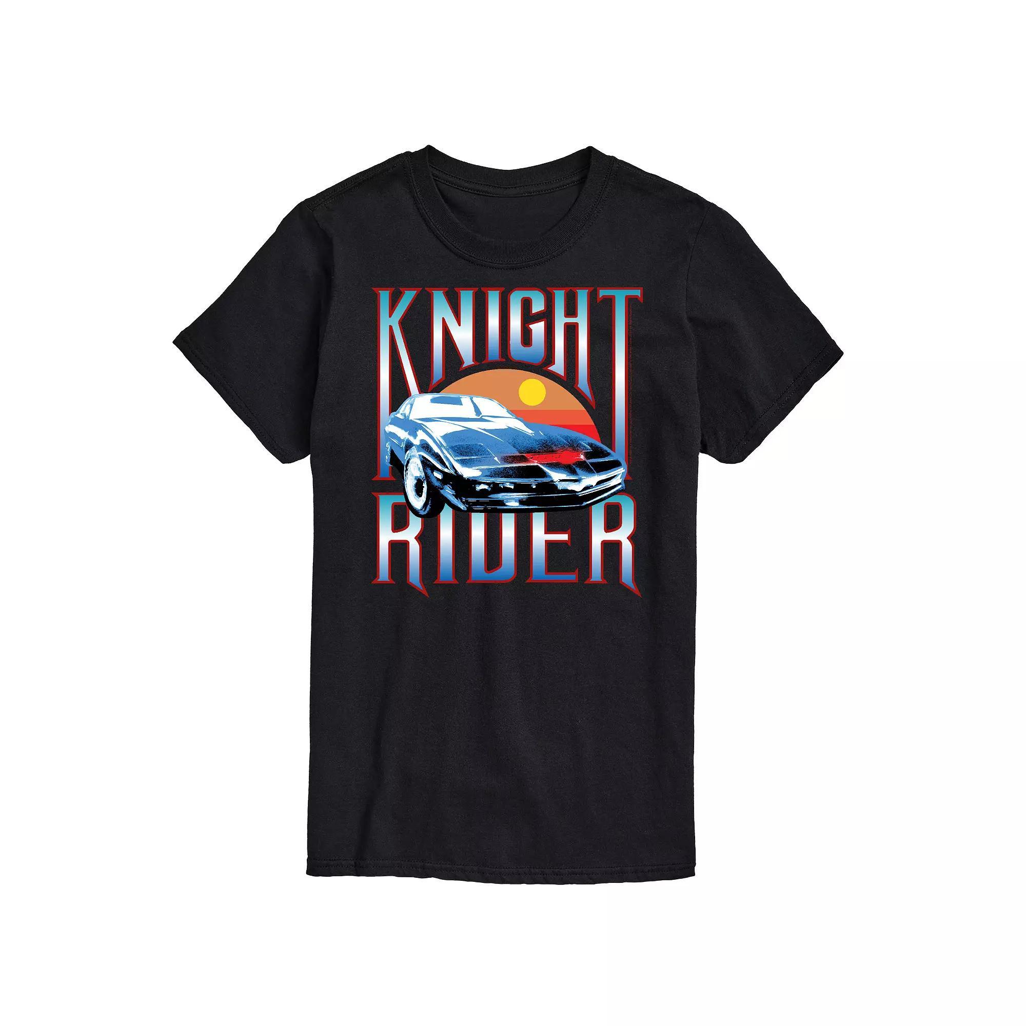 Big & Tall Knight Rider Graphic Tee, Men's, Size: 6XB, Black Product Image