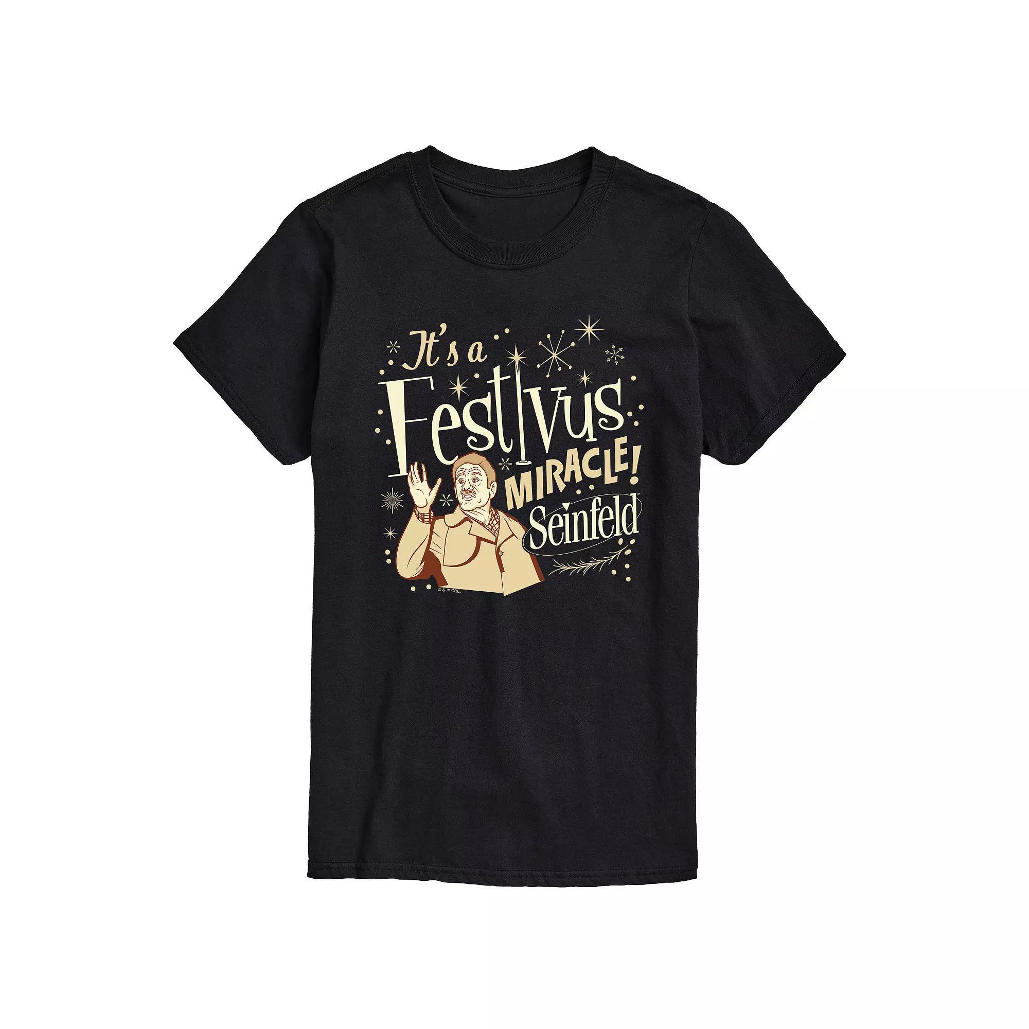 Men's Seinfeld Festivus Miracle Graphic Tee,  Product Image