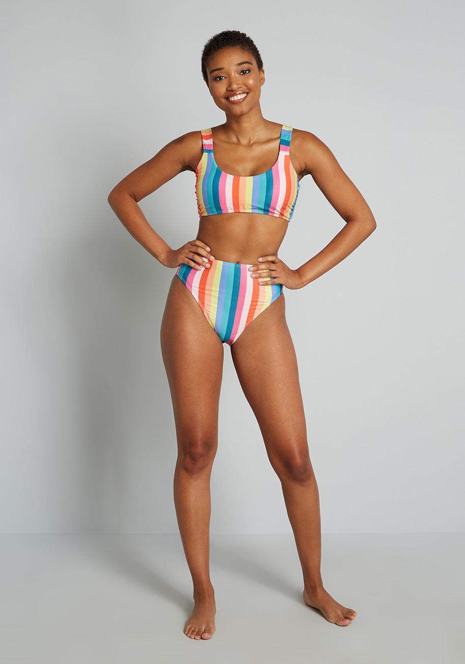 The Franky High-Waisted Bikini Bottom Product Image