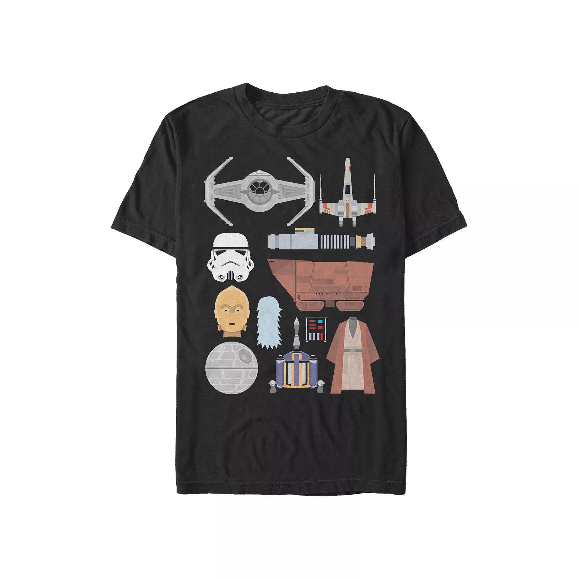 Mens Star Wars Classic Trilogy Essentials Tee, Men's,  Product Image