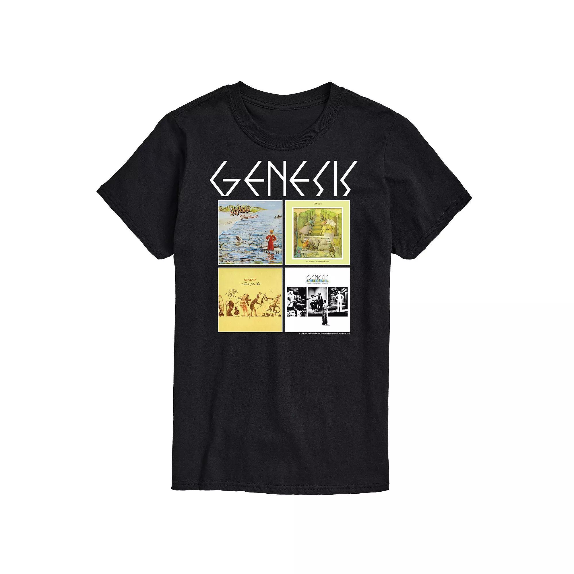 Big & Tall Genesis Album Grid Tee, Men's,  Product Image