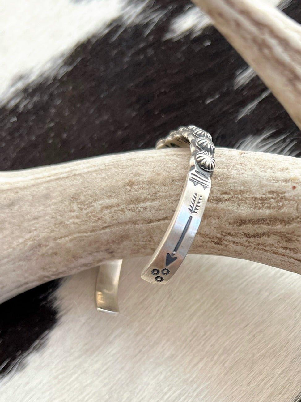 Mojave Mountain Navajo Sterling Silver Cuff Bracelet Product Image