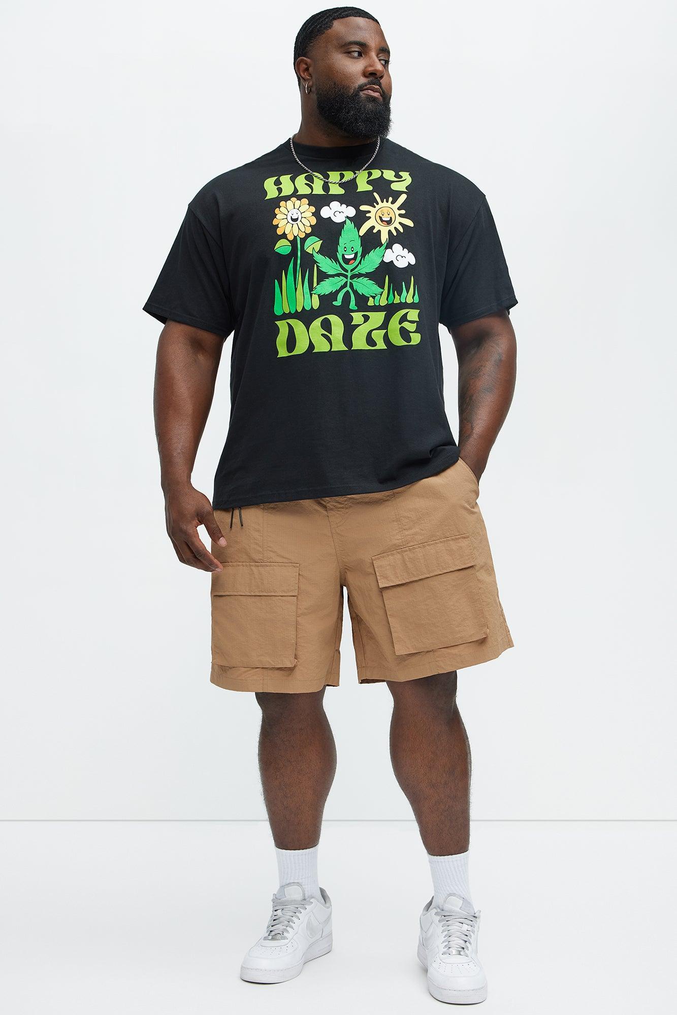 Adjustable Ripstop Cargo Shorts - Tan Product Image