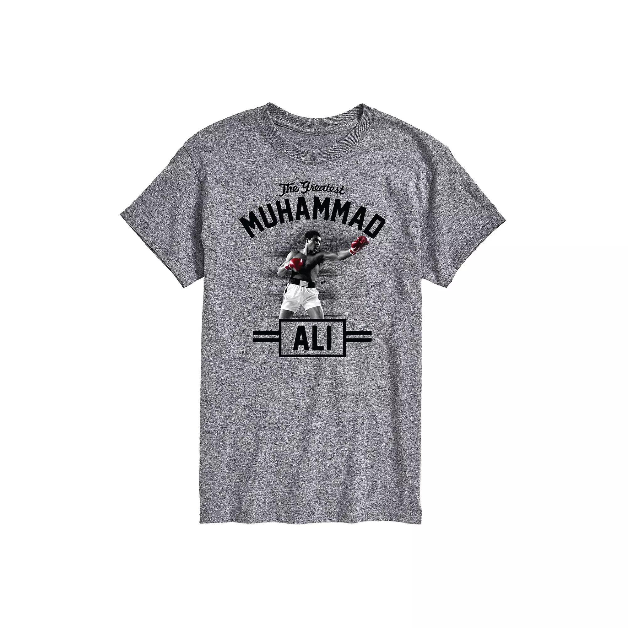 Big & Tall Muhammad Ali Standing Tall Tee, Men's, Size: 4XL Tall, Gray Product Image