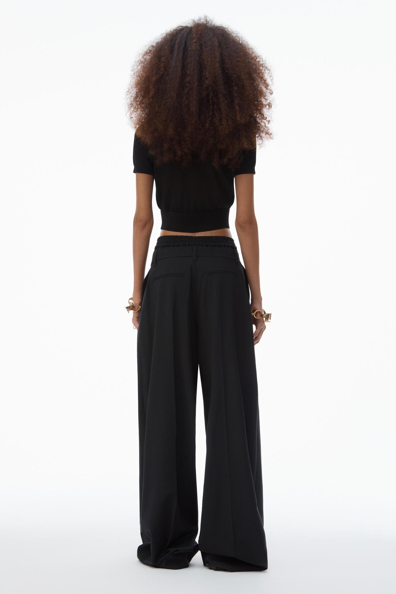 Logo Embroidered Polo Cardigan In Viscose Product Image