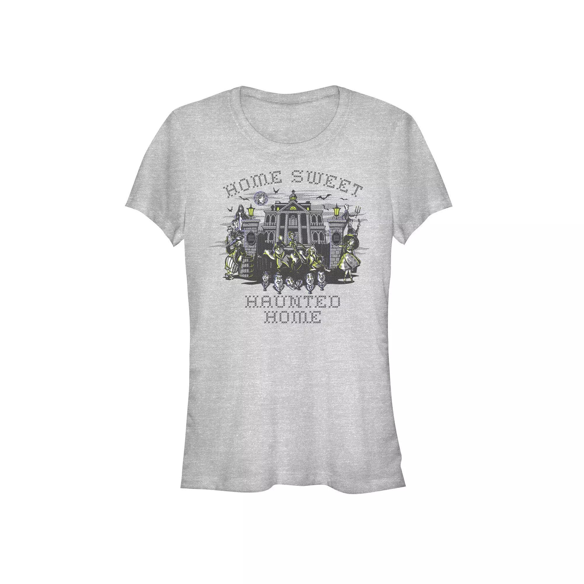 Disney's The Haunted Mansion Home Sweet Haunted Mansion Juniors' Graphic Tee, Girl's,  Product Image