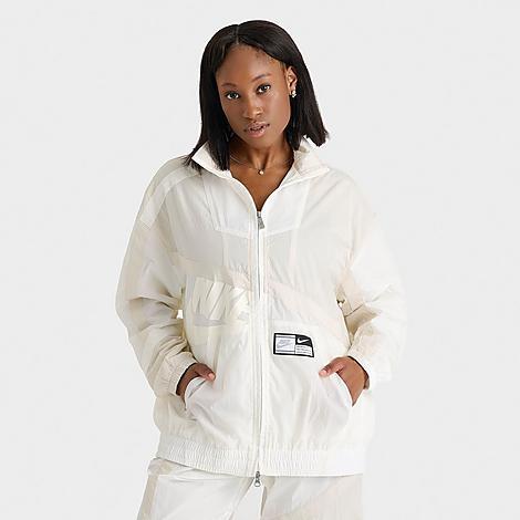 Womens Nike Sportswear Oversized Woven Jacket | HJ0176-133 Product Image