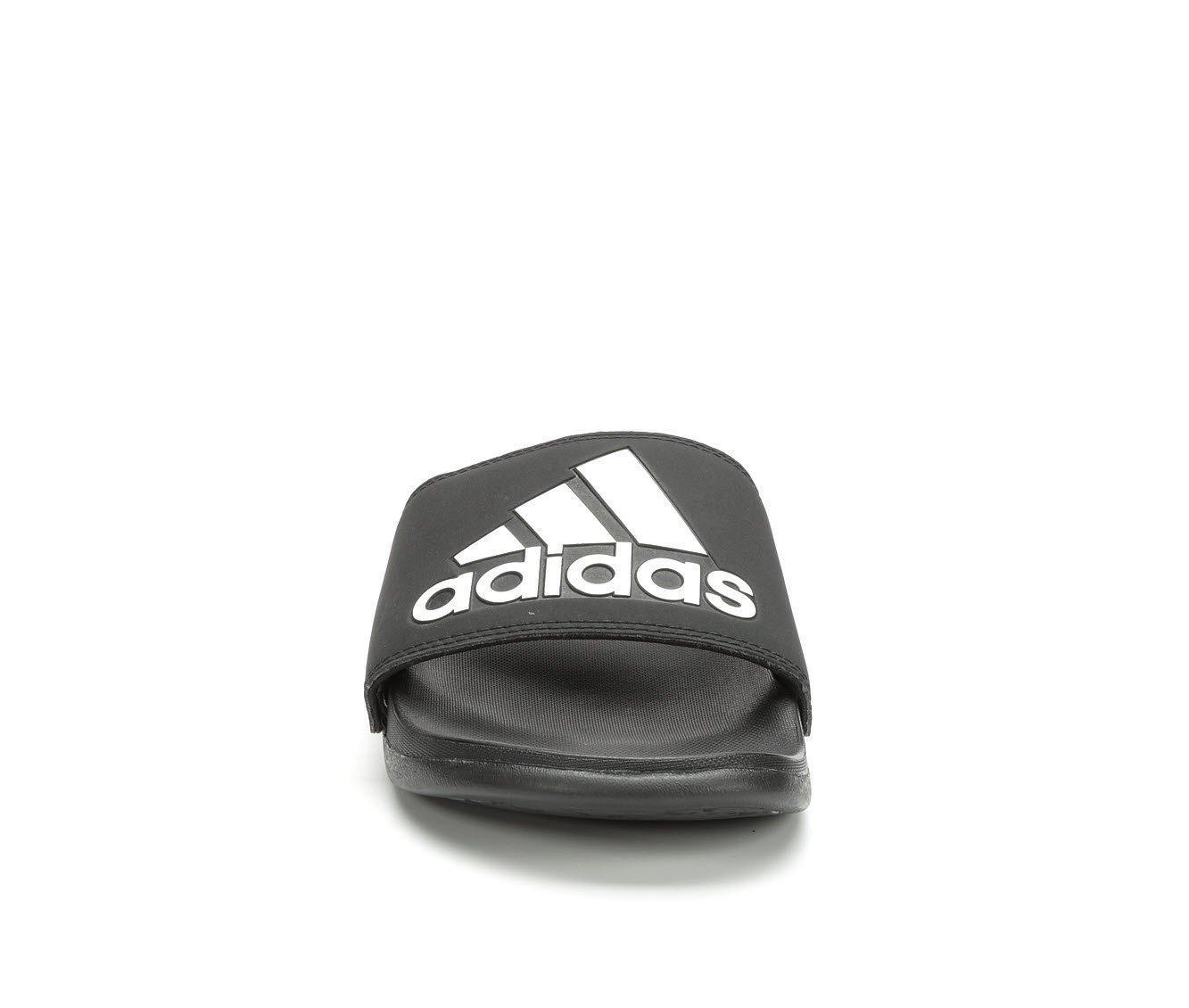 Men's Adidas Adilette Cloudfoam + Logo Sport Slides Product Image