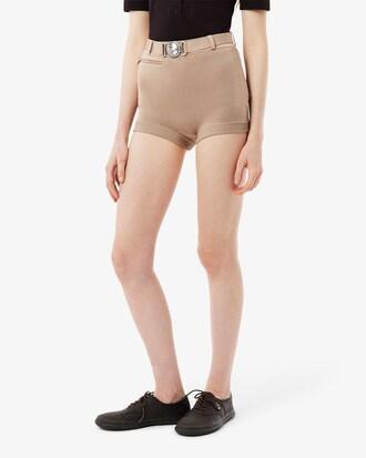 Runway Crocodile Mini Shorts Product Image