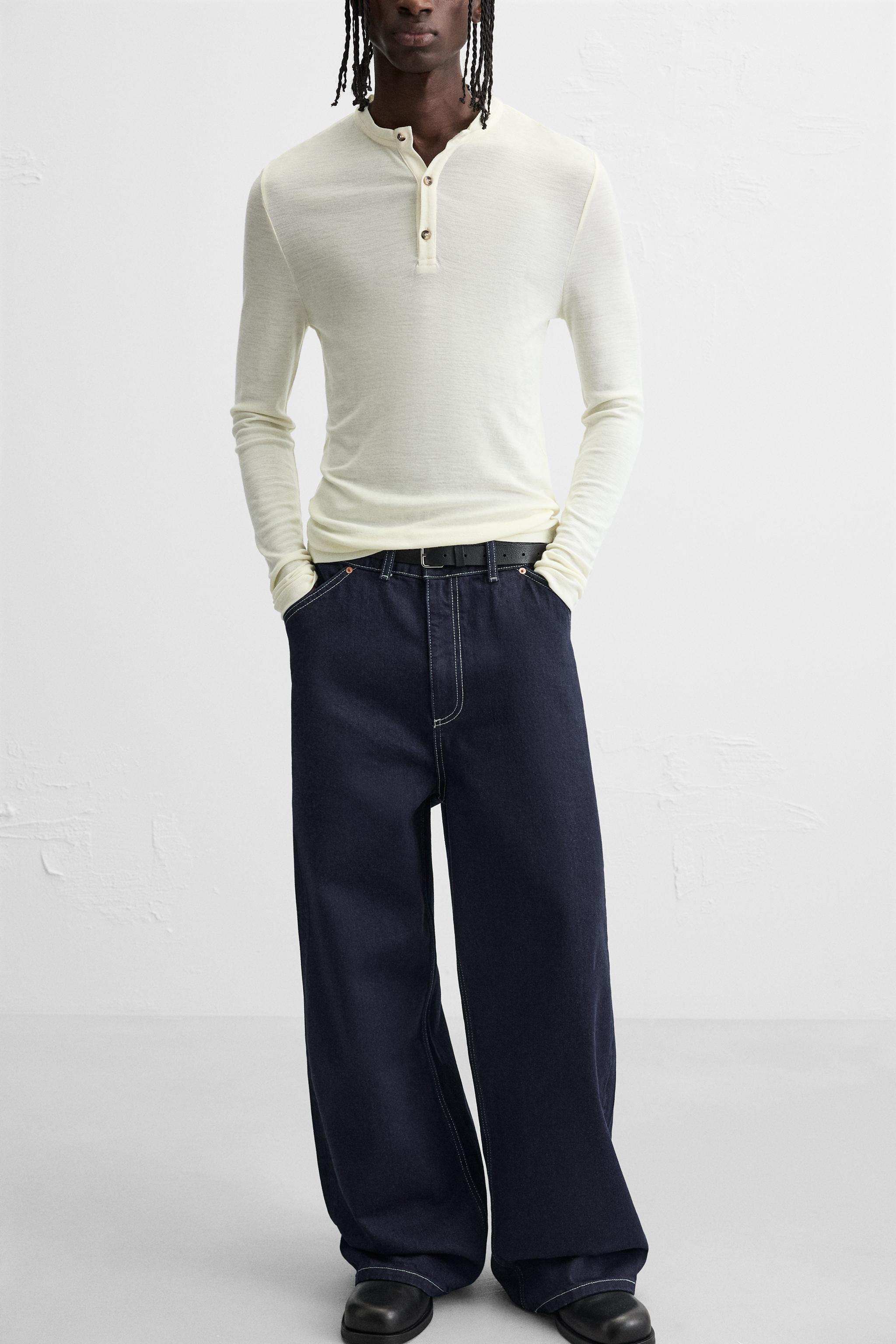 WIDE LEG BAGGY JEANS Product Image