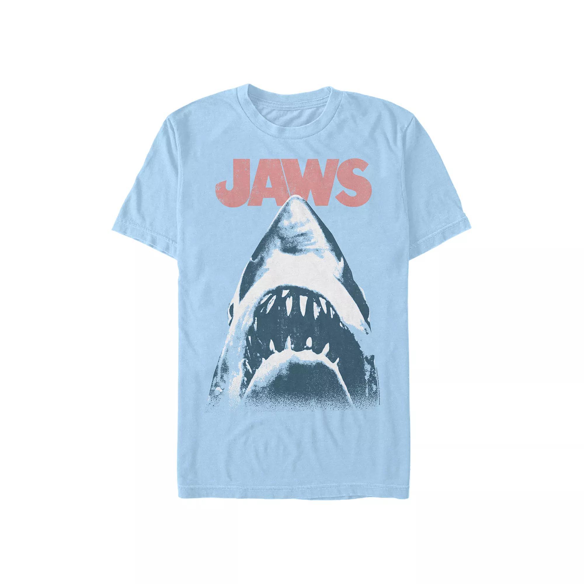 Men's Jaws Shark Poster Graphic Tee,  Product Image