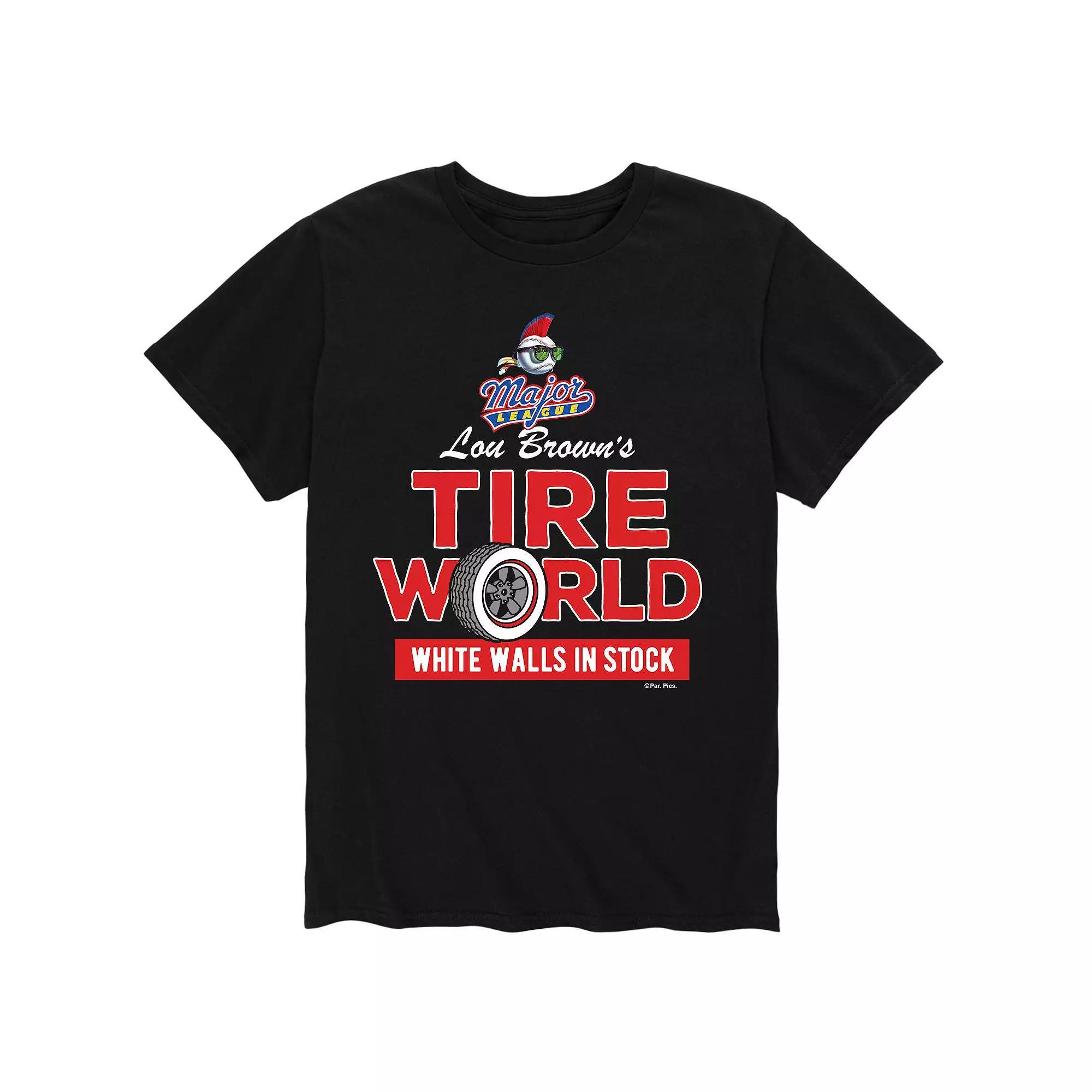 Men's Major League Tire World Tee,  Product Image