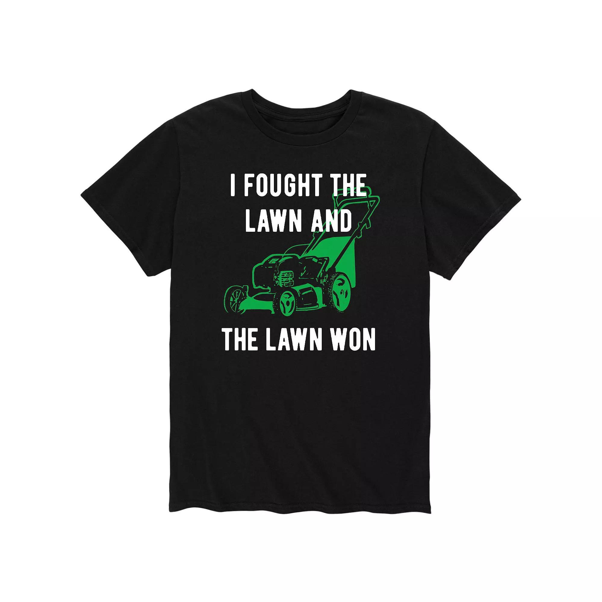 Men's I Fought The Lawn Tee,  Product Image